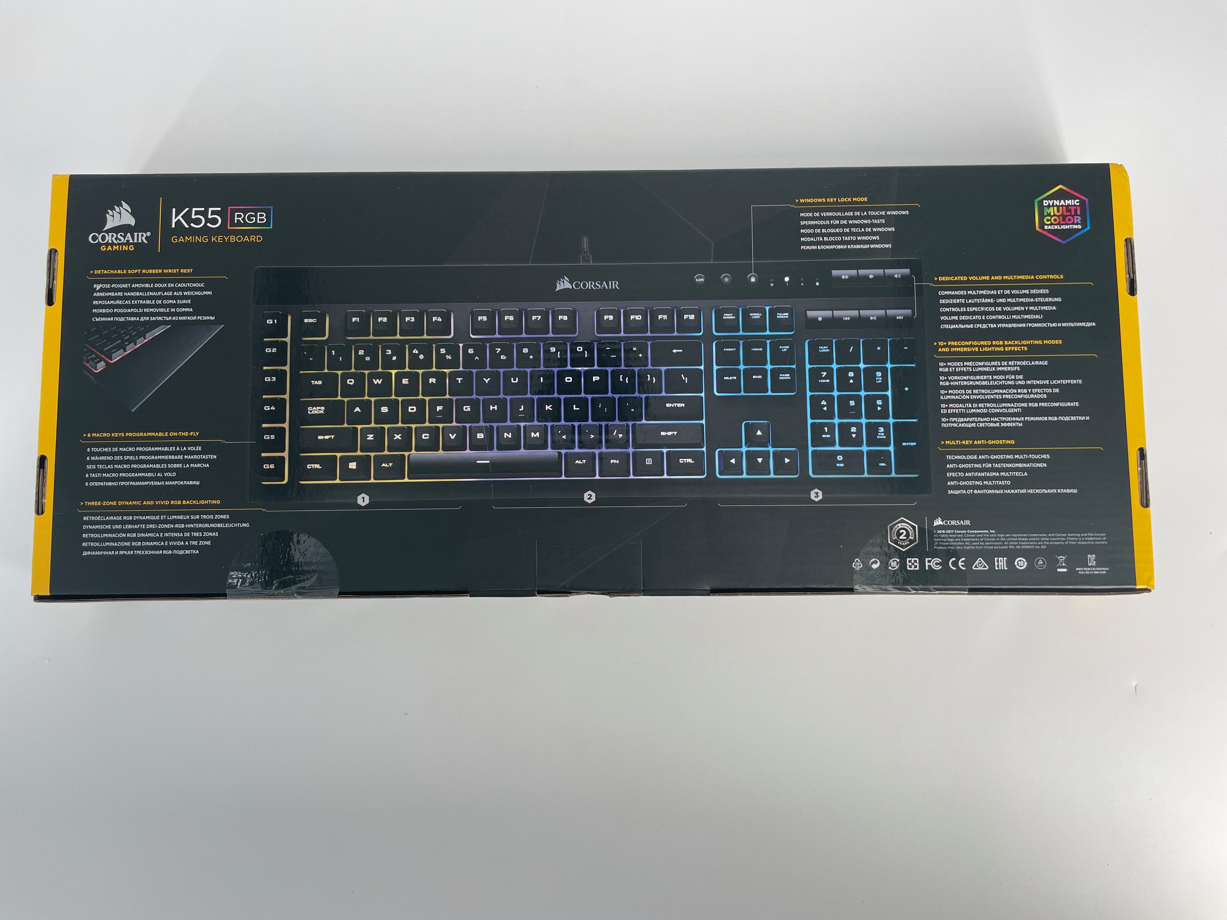 Corsair Corsair Gaming K55 RGB Tastatur Gaming-Tastatur