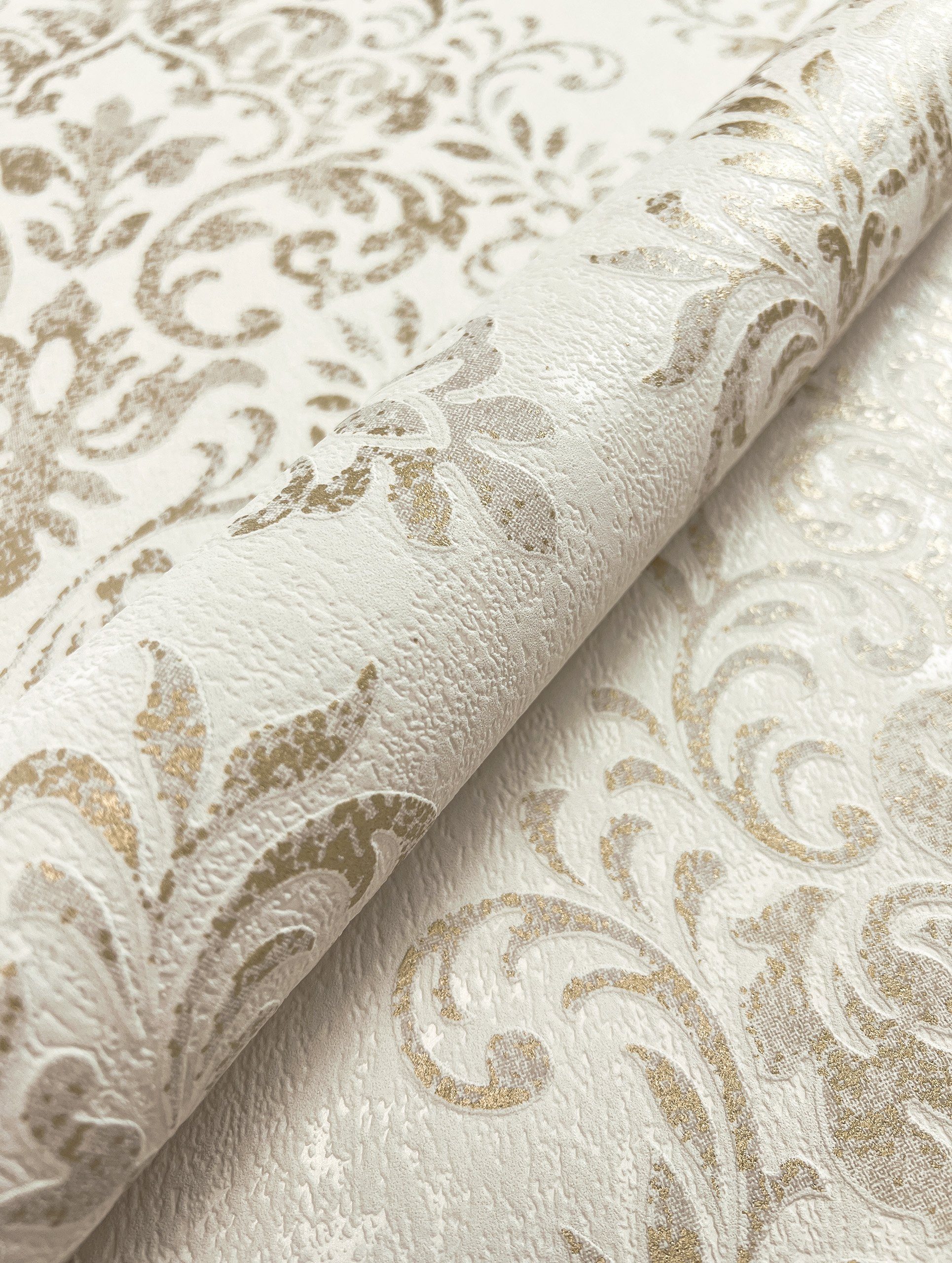 Newroom Vliestapete Darlin Tapete Barocktapete Ornamente,Leicht glänzend, C günstig online kaufen