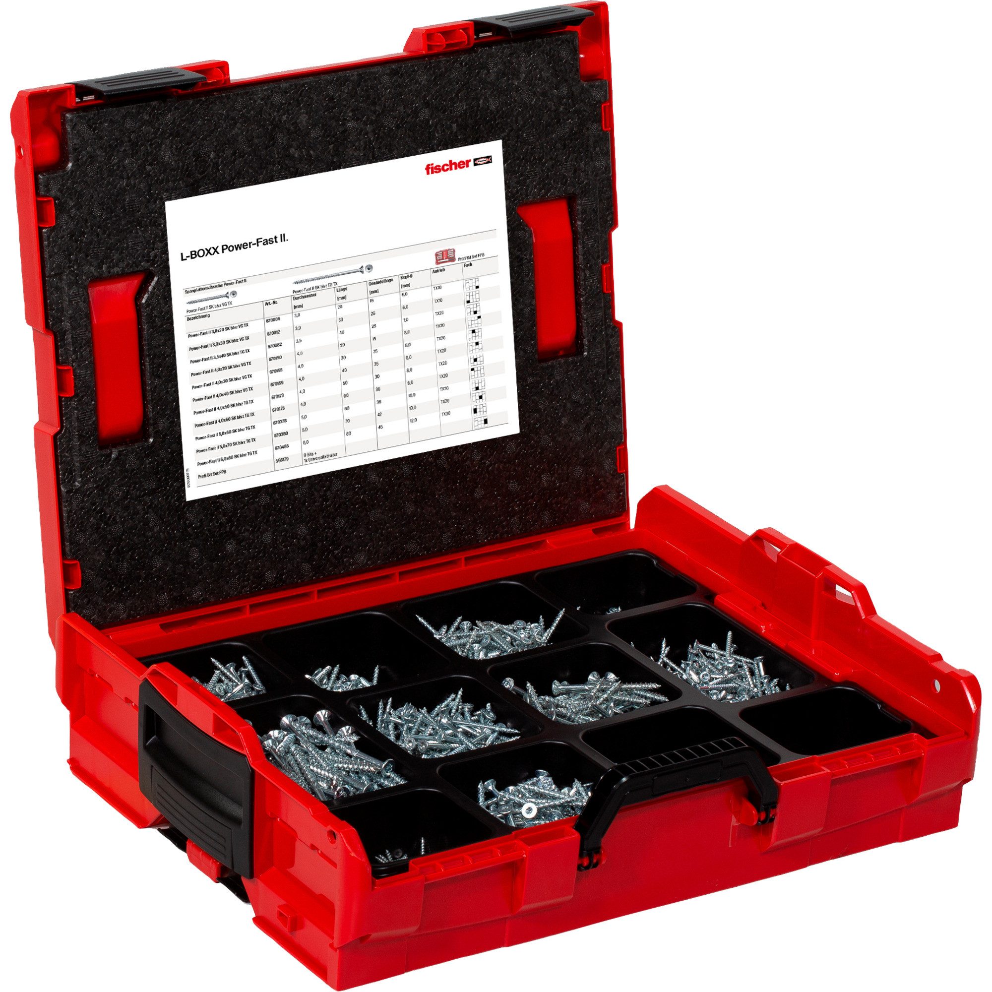 Fischer Schraube fischer Aktion L-BOXX 102 Power-Fast II TX