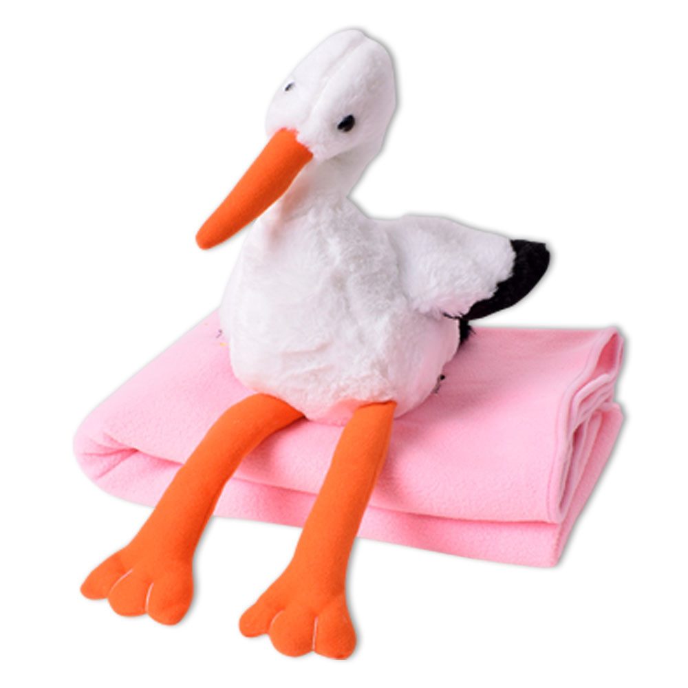 TE-Trend Kuscheltier Storch 38cm Plüschtier Stofftier günstig online kaufen