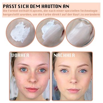 P-Beauty Cosmetic Accessories Foundation Concealer Abdeckung Cover Flüssige Grundierung SPF 15, 1-tlg.