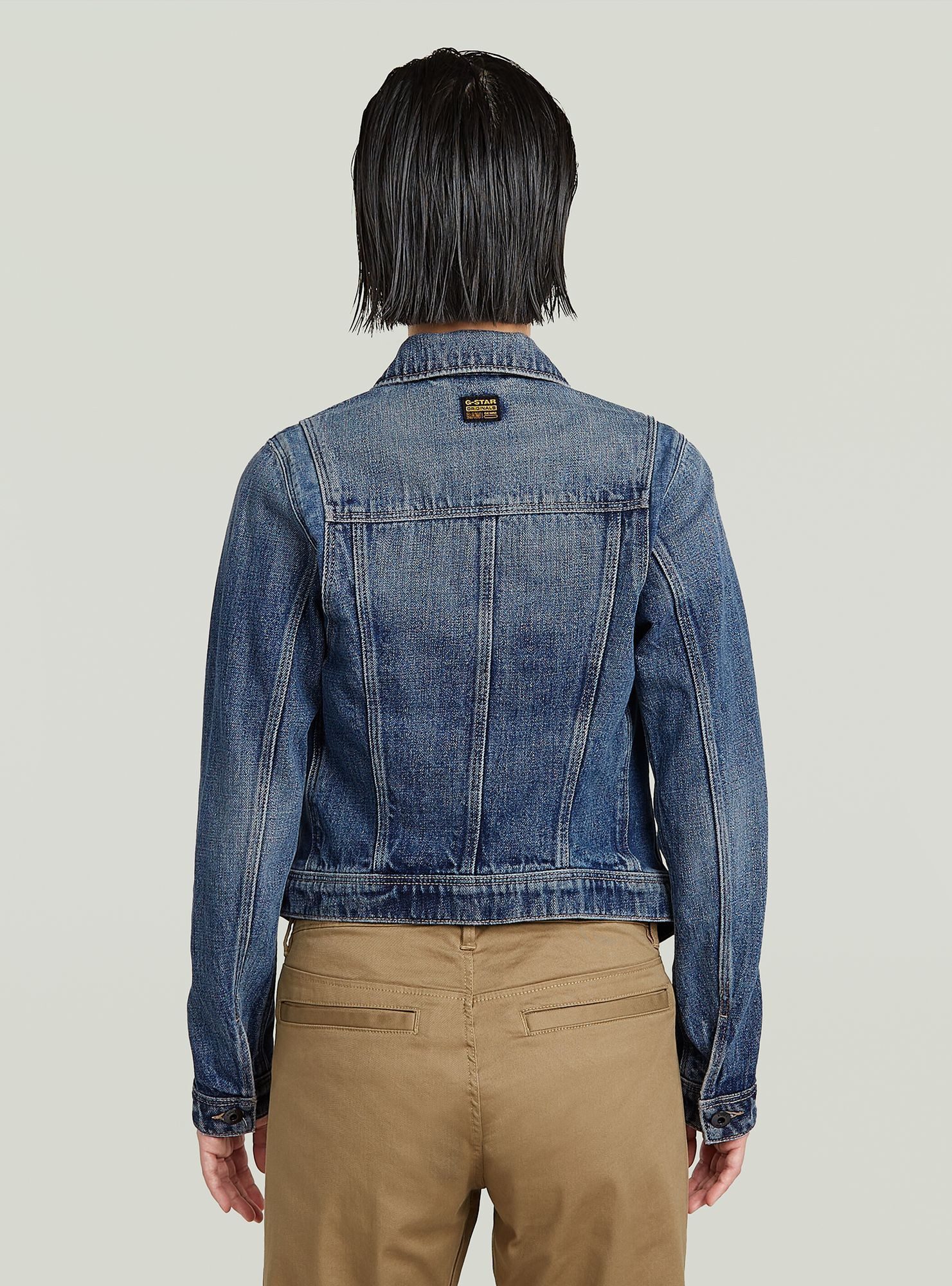 G-STAR Jeansjacke Pitched Hem Slim Jacke