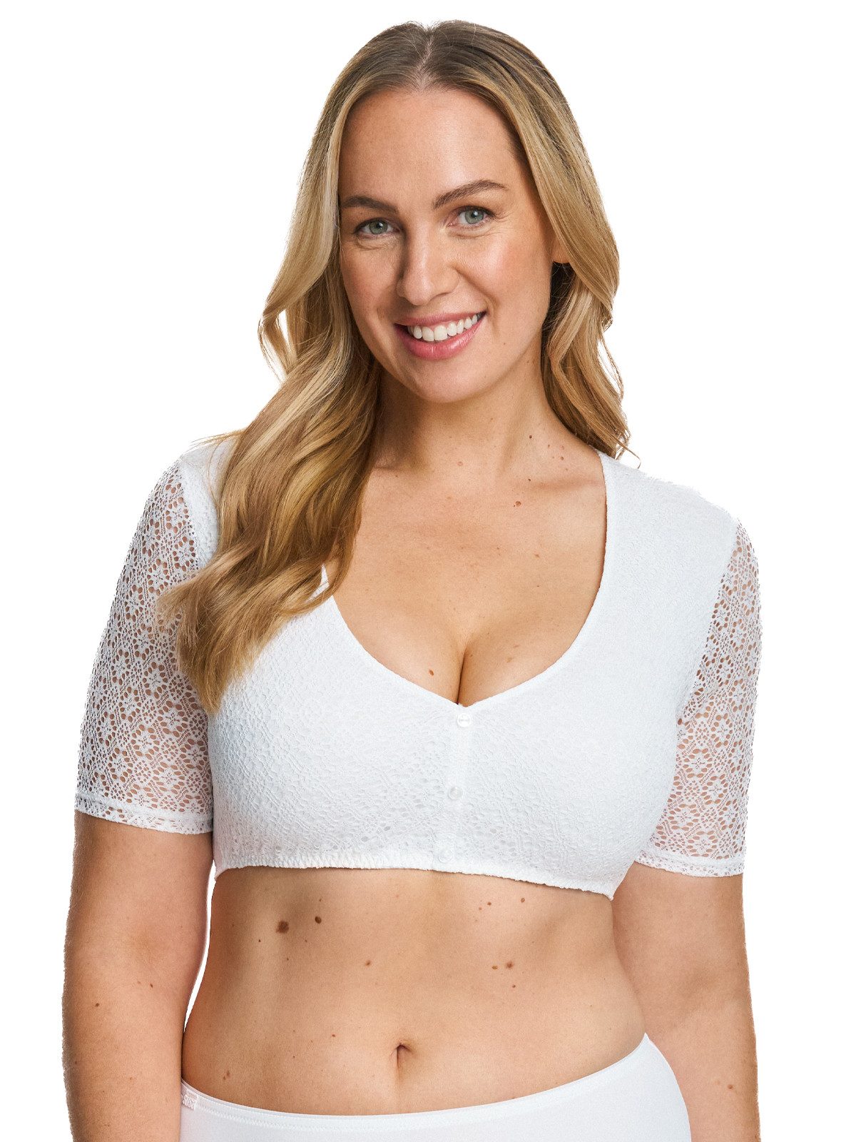 Susa Dirndlbluse Dirndlbluse Halbarm Wiesn-Zauber (Stück, günstig online kaufen