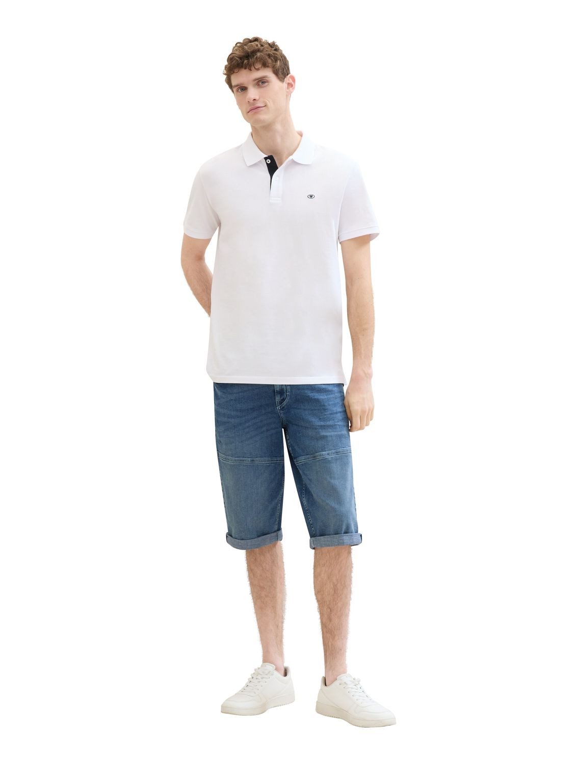 TOM TAILOR Bermudas MORRIS OVERKNEE mit Stretch