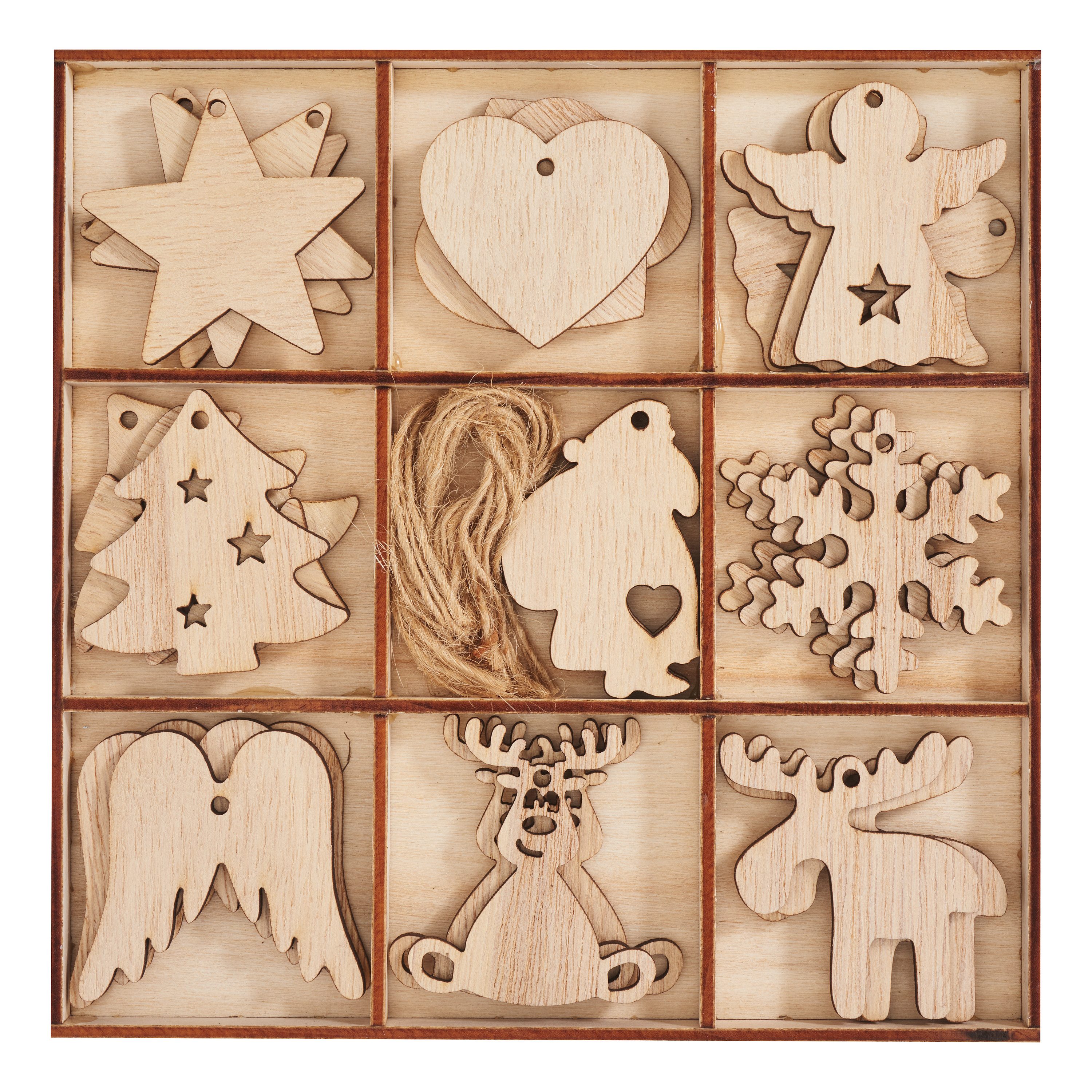 Baumbehang Heartfelt in Holzbox