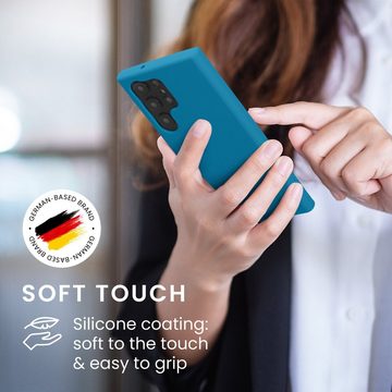 kwmobile Handyhülle Hülle für Samsung Galaxy S23 Ultra, Hülle Silikon gummiert - Handyhülle - Handy Case Cover