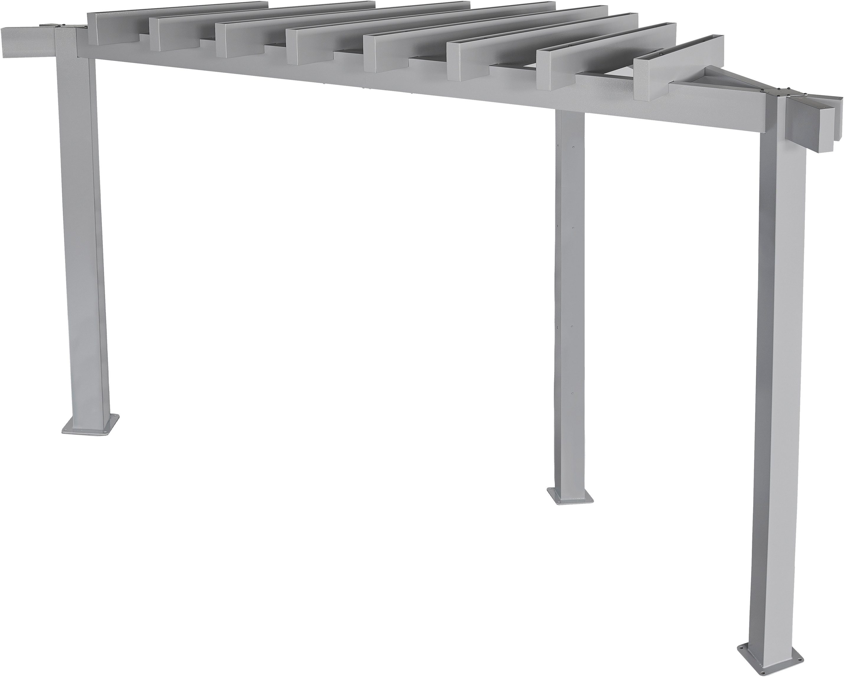 Sojag Pavillon Lima 1010 Lichtgrau, 293,3x293,3x242,6cm