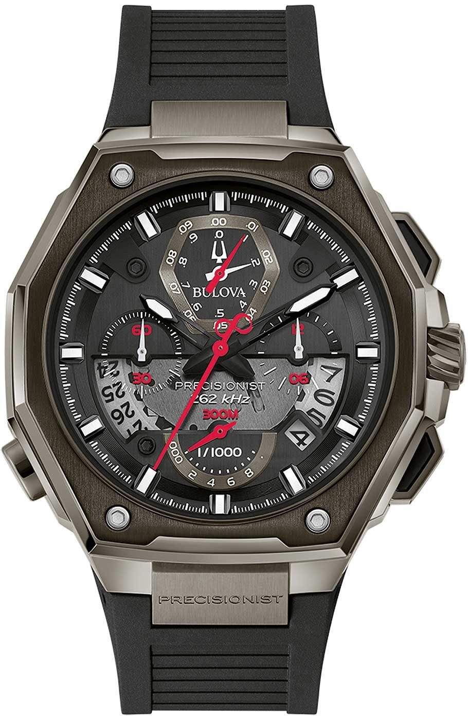 Bulova Quarzuhr Herrenuhr PRECISIONIST X - Bulova Modell: 98B358
