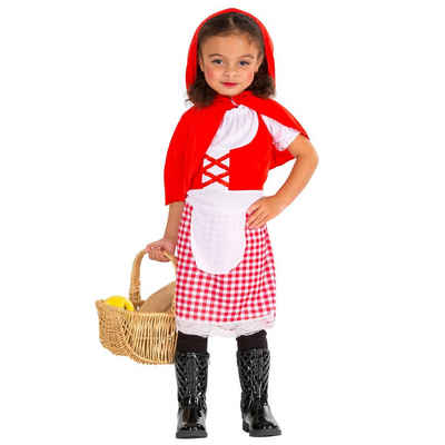 dressforfun Kostüm Süßes Kinderkostüm Rotkäppchen