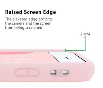 MyGadget Handyhülle Silikon Hülle für Apple iPhone 7 / 8, Schutzhülle robust TPU Case Silikonhülle Back Cover Slimcase Kratzfest