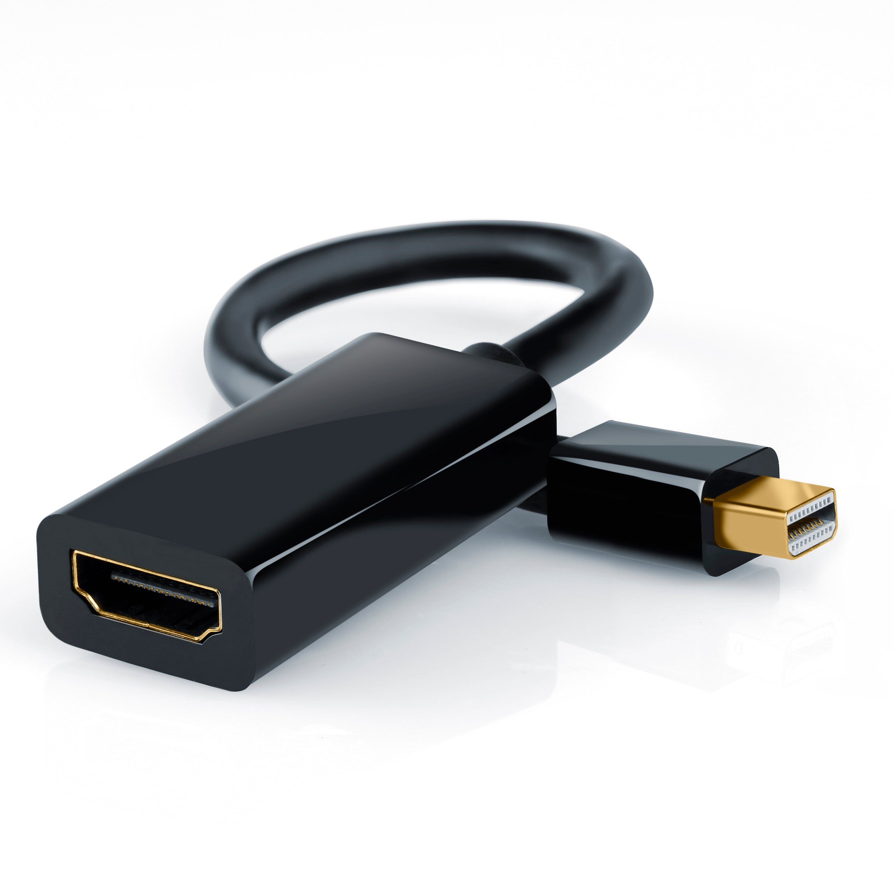 CSL Audio- & Video-Kabel, DisplayPort; HDMI, DisplayPort Stecker; HDMI  Buchse (15 cm), Mini DisplayPort-HDMI-Adapterkabel online kaufen | OTTO