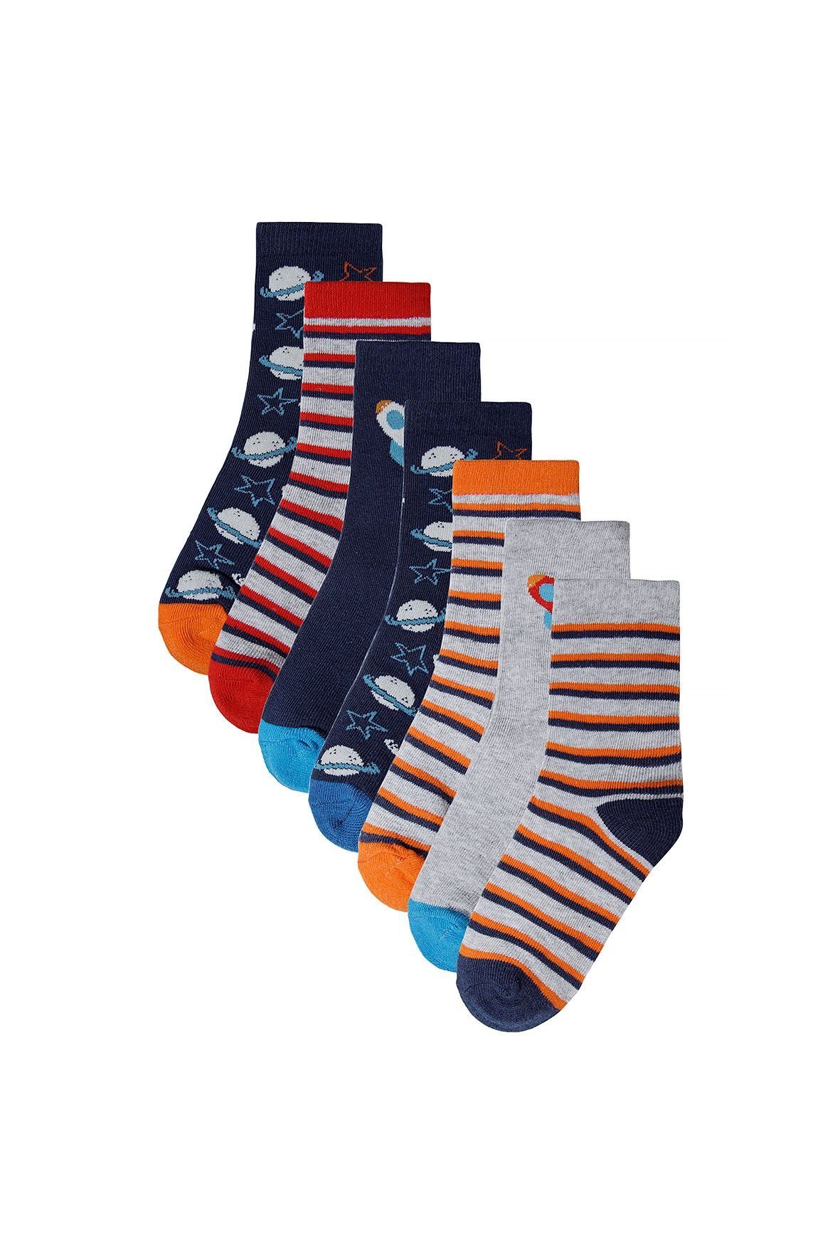 MINOTI Kurzsocken 7-Pack Socken (12m-8y)