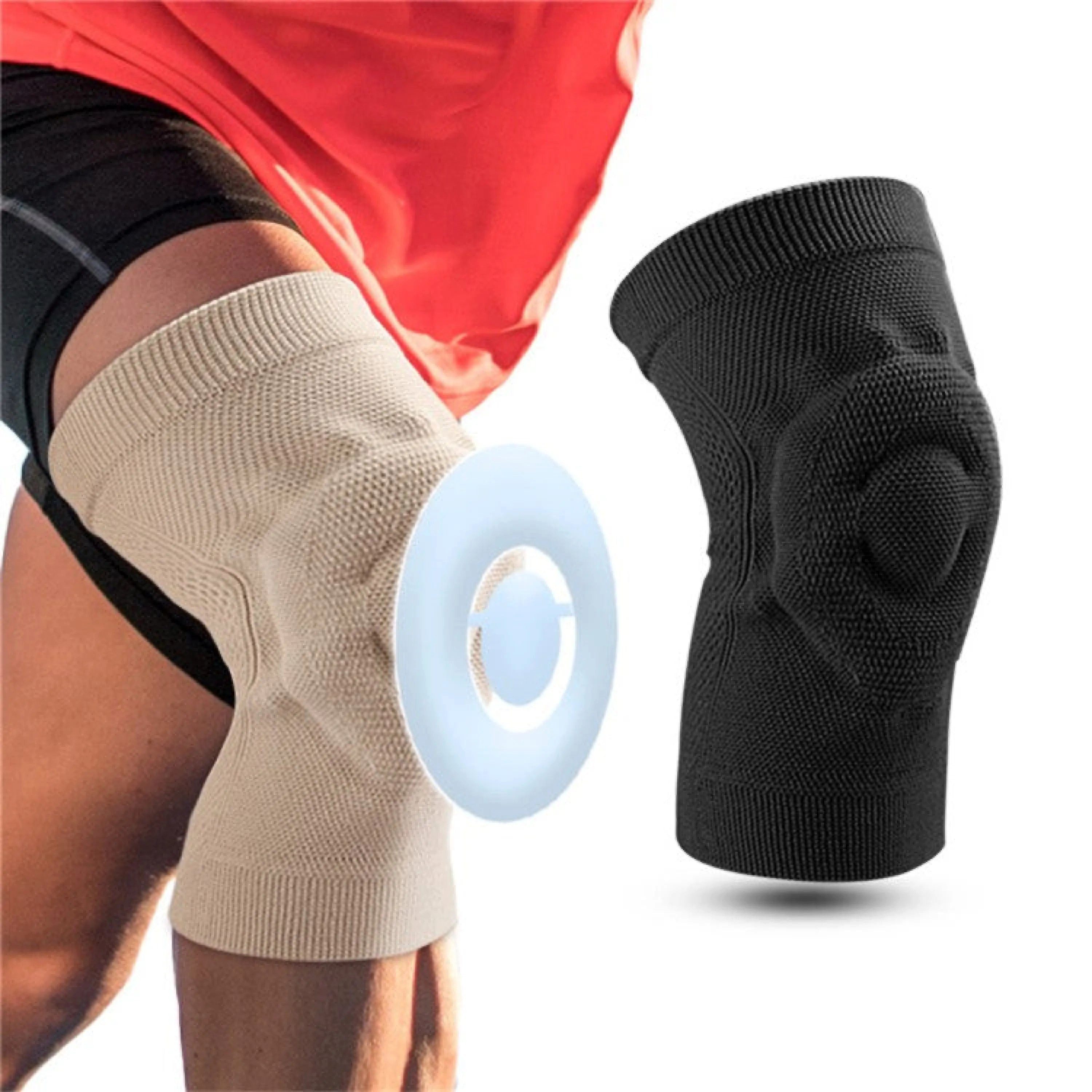 Sport-Knight® Kniebandage Kniebandagen mit 3D-Kompression & Polsterung, Atmungsaktiv
