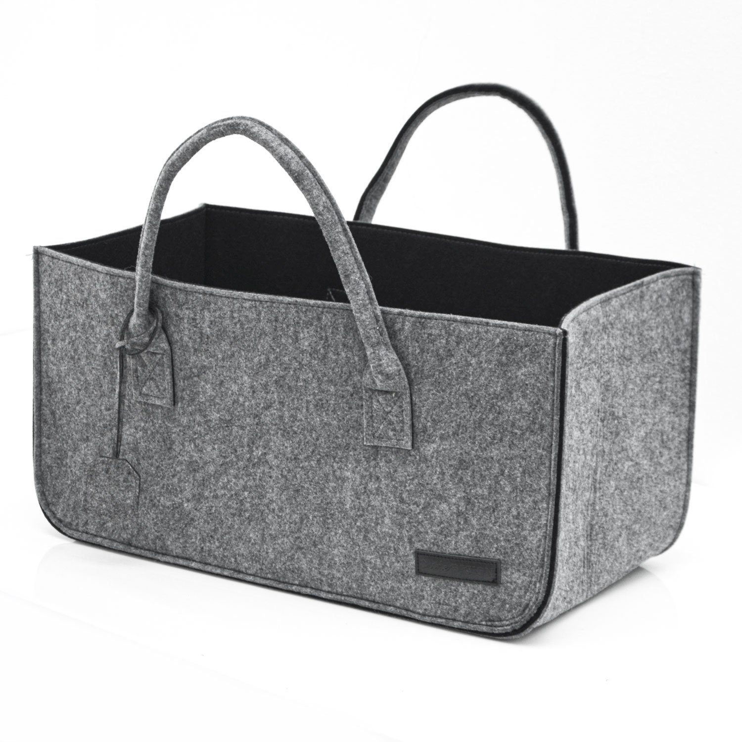 DuneDesign Einkaufskorb Schwerlast Filztasche 50x25x25 Filz günstig online kaufen