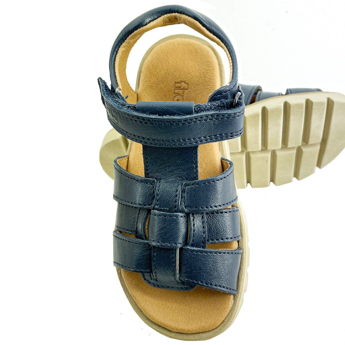 froddo® G3150238 Sandale Klettverschluss mit Leder aus
