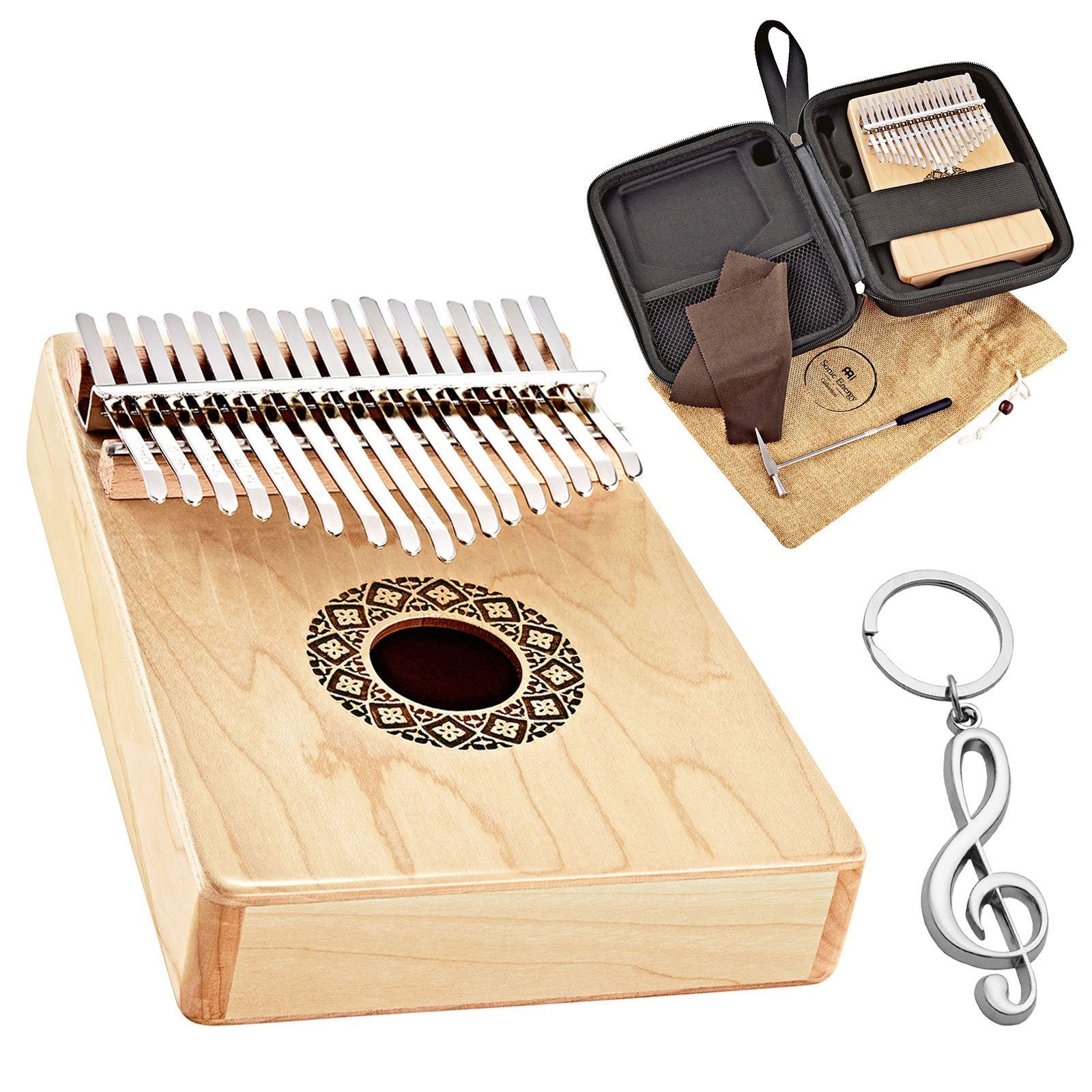 Kalimba Meinl Sonic Energy KL1709H Kalimba mit Anhänger