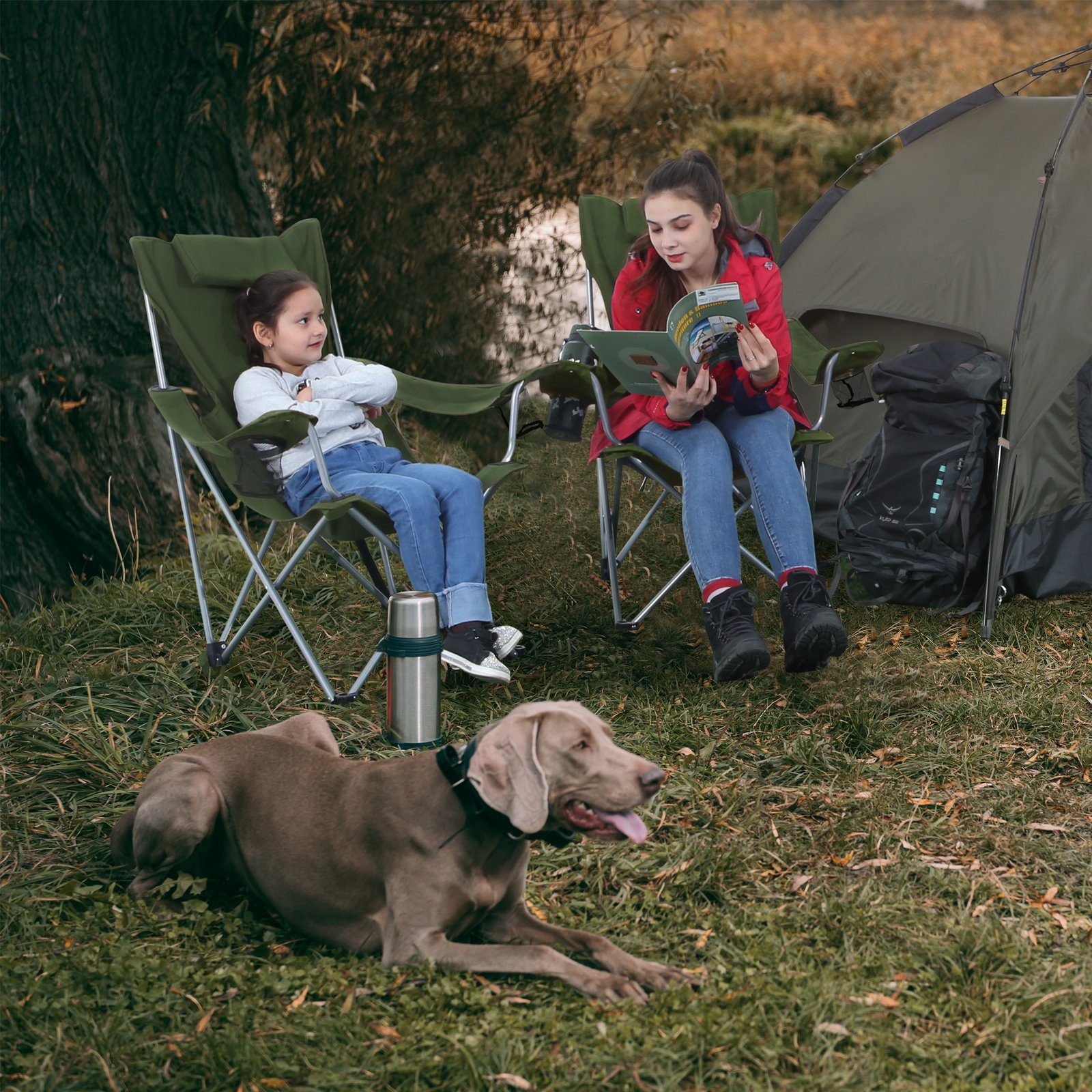 SONGMICS Campingstuhl, Campingstuhl, Klappstuhl, Outdoor, bis günstig online kaufen