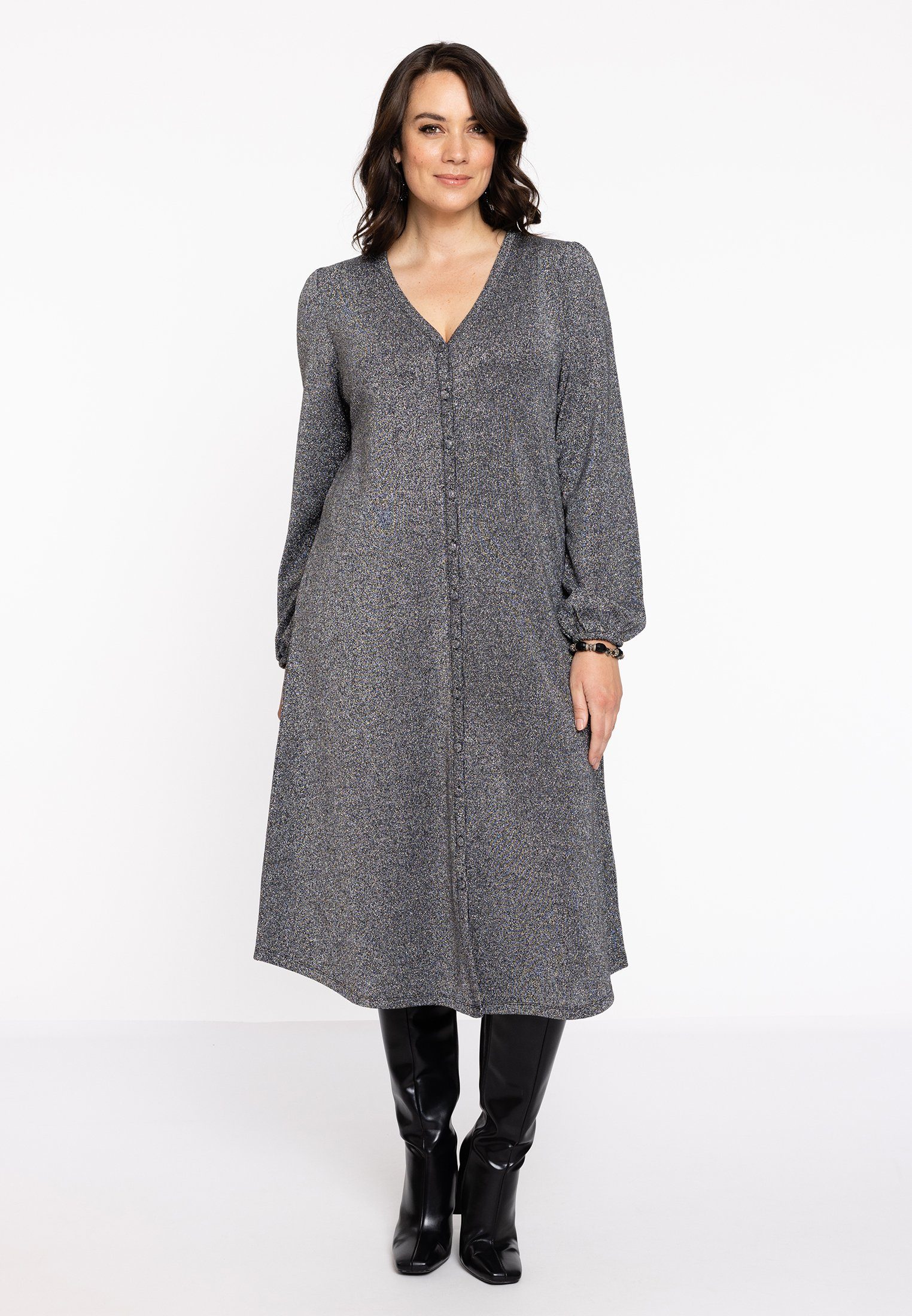 A-Linien-Kleid Damen Kleid Große Größen