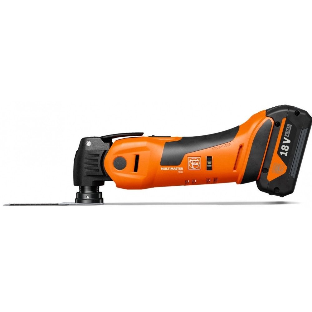 Fein Elektrowerkzeug-Set Fein MultiMaster AMM700 MAX 4Ah Akku-Multitool