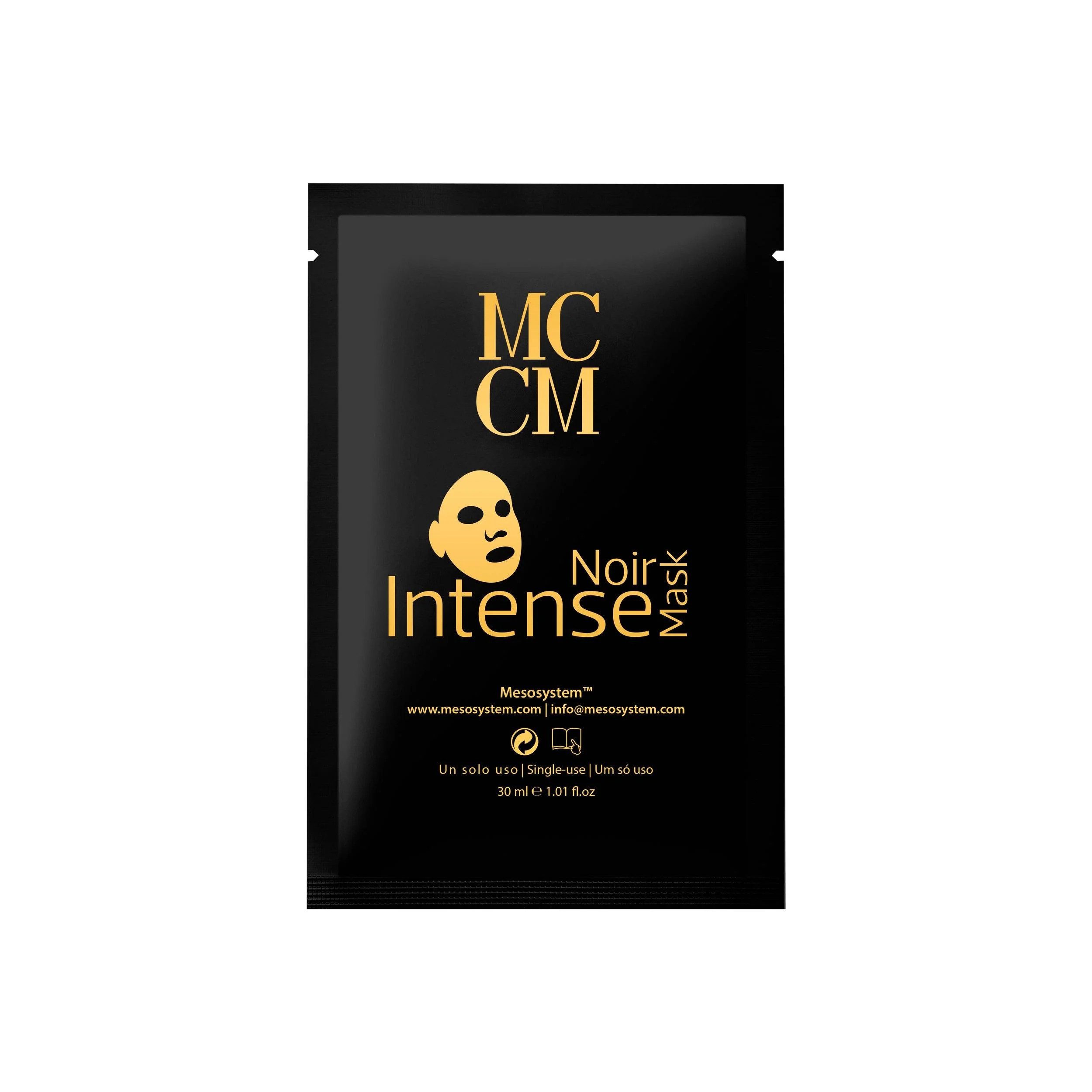 MCCM Gesichtsmaske Noir Intense Mask, 12-tlg.