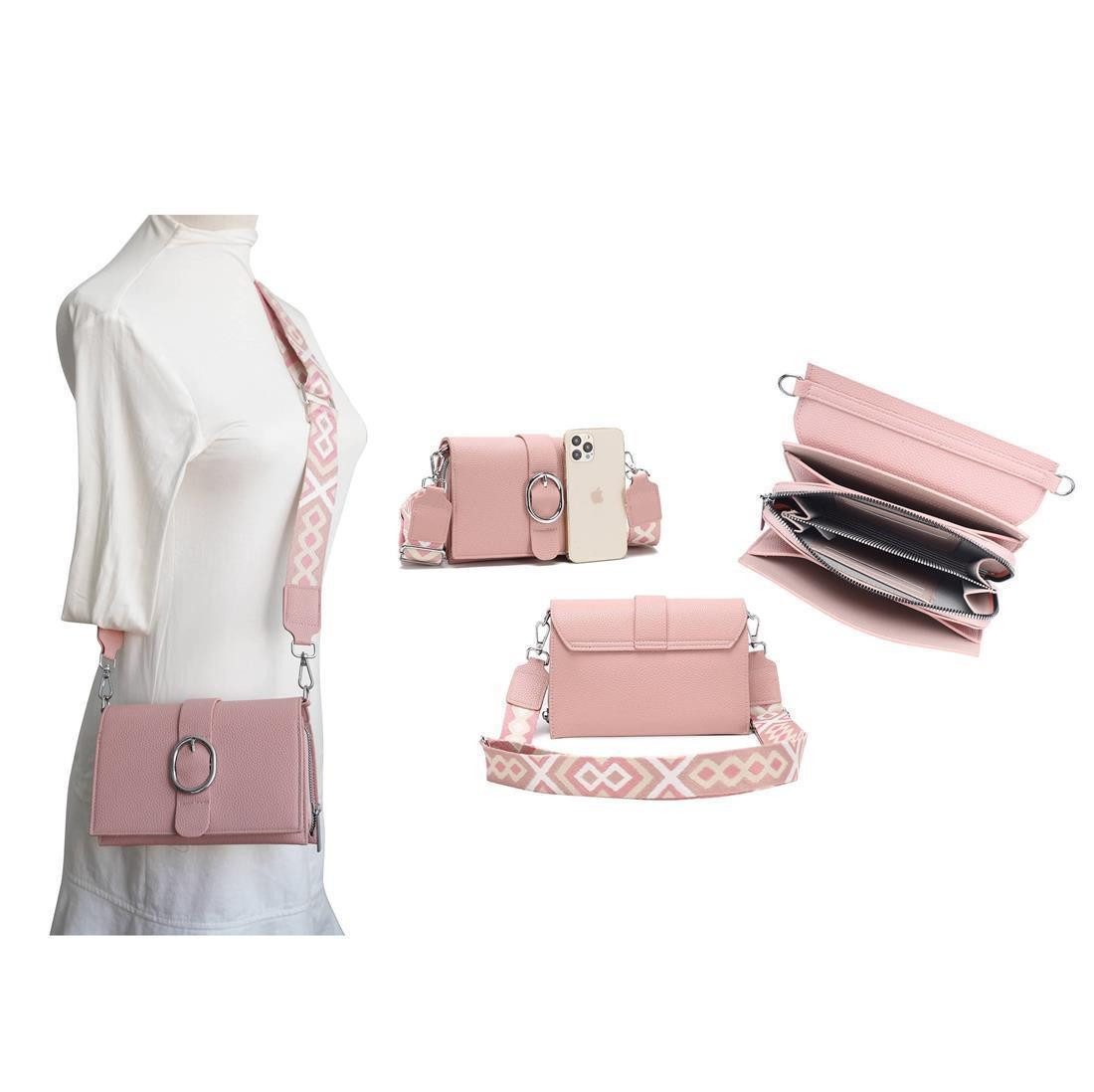 ITALYSHOP24 Schultertasche Damen CROSS OVER BODY Brusttasche Umhängetasche günstig online kaufen