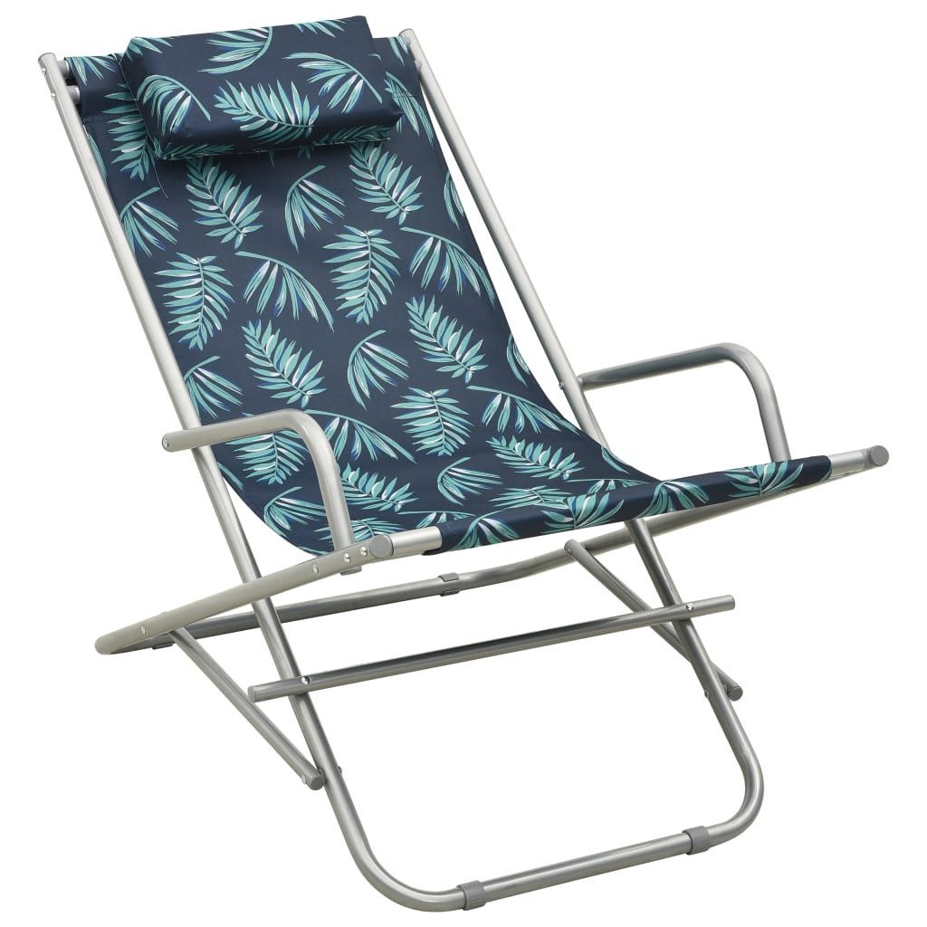 vidaXL Gartenliege Schaukelstühle 2 Stk. Stahl günstig online kaufen