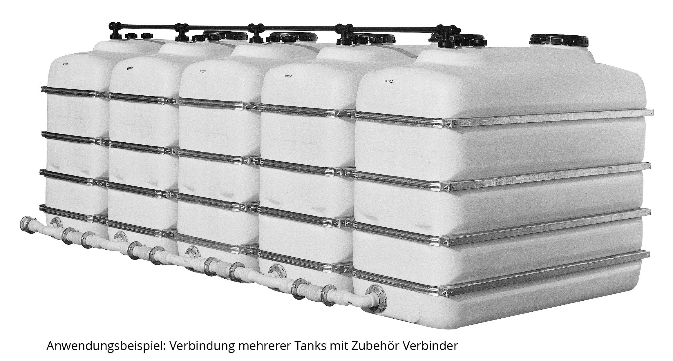 Graf Regentonne Raumspartank 4000 Liter natur aus lebensmittelechten PE