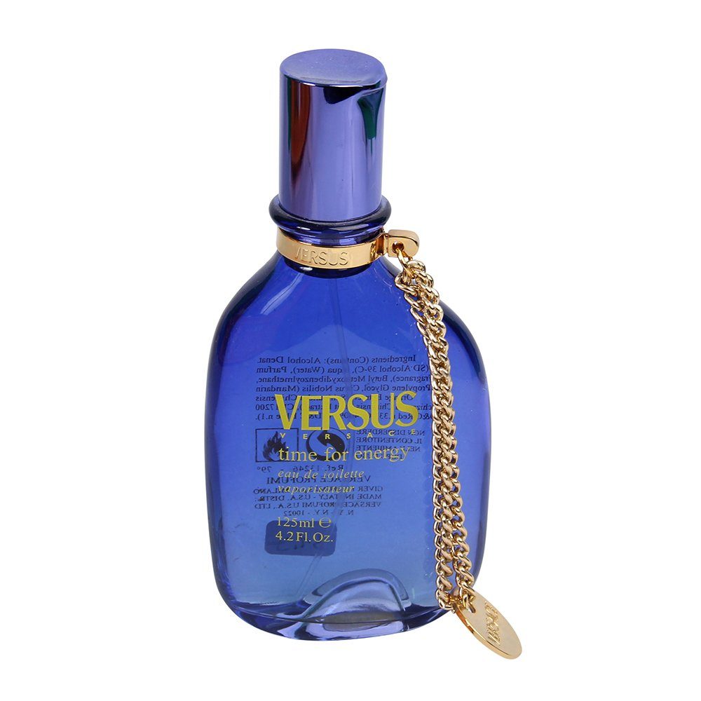 Eau Toilette energy Versace Toilette De For Time Versus Versace 125ml Eau de