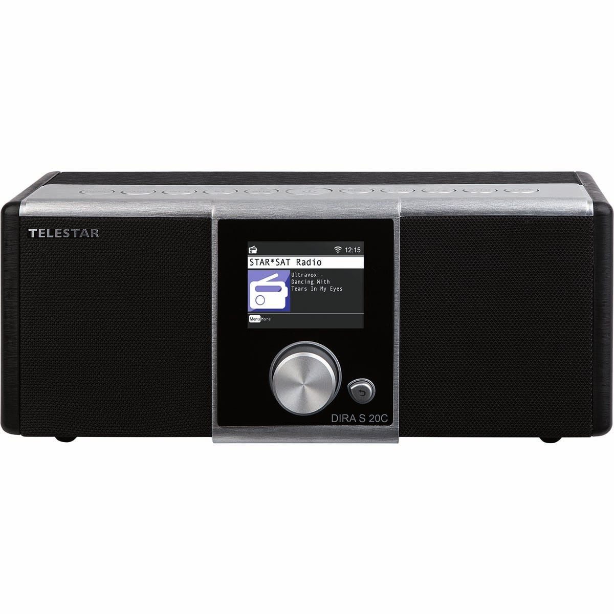 TELESTAR 20-200-02 Radio (Internet Radio, 60 W, DVB-C, Internet-Radio, Bluetooth und USB. Aufnahmefunktion für Musik)