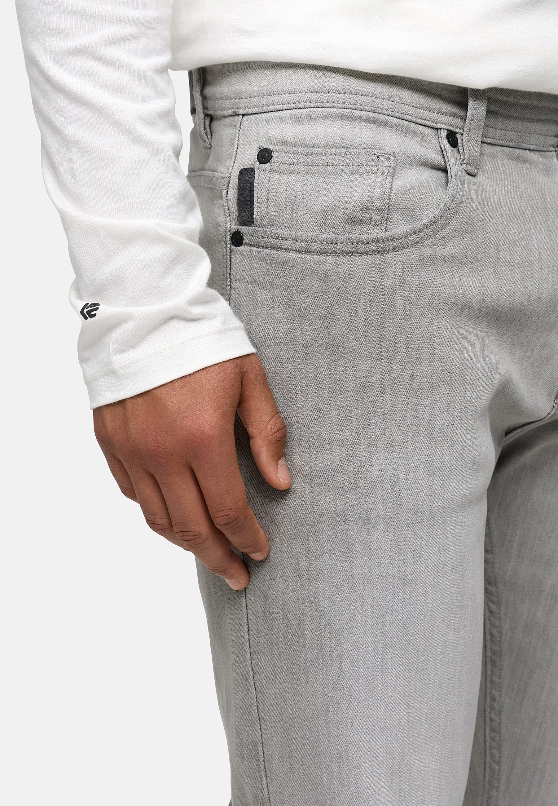 Indicode Regular-fit-Jeans Herren INValoy Jeanshose mit Stretch aus Baumwolle Bequeme Jeanshose in Regular Fit mit Stretch-Anteil für hohen Komfort