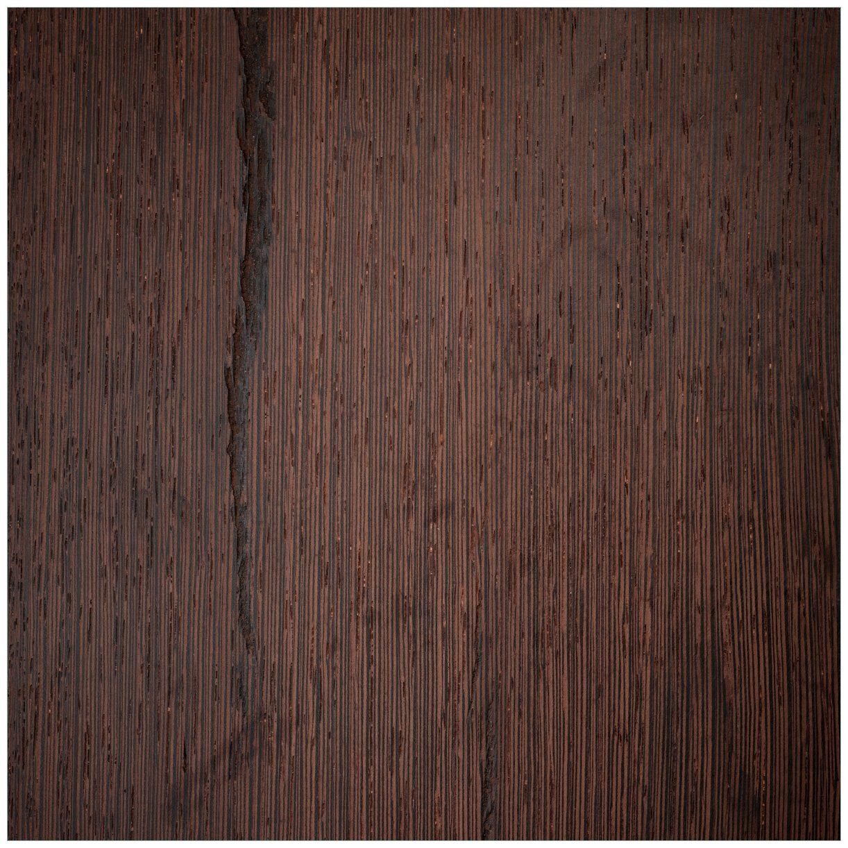 Wallario Tischplatte Holz-Optik Textur dunkelbraunes Holz (1 St), für Ikea Lack Tisch geeignet