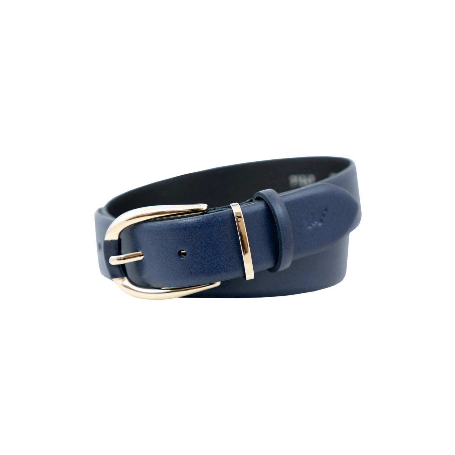 Braun Büffel Ledergürtel Gürtel Maria 90cm blau