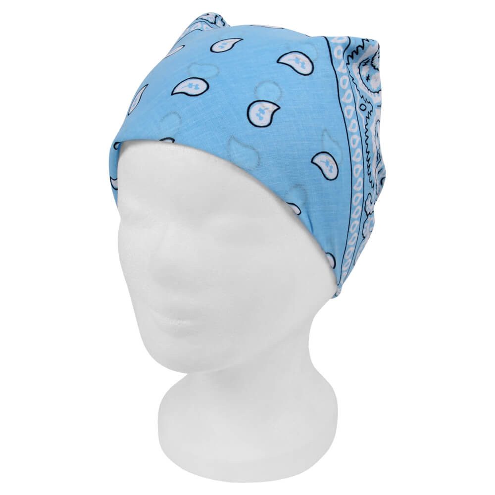 Modescout Stadler Bandana Bandana Paisley (3er Pack) 55x55 cm – Baumwolle Kopftuch Halstuch, (Spar-Set, 3er Set), Weich, atmungsaktiv und hautfreundlich