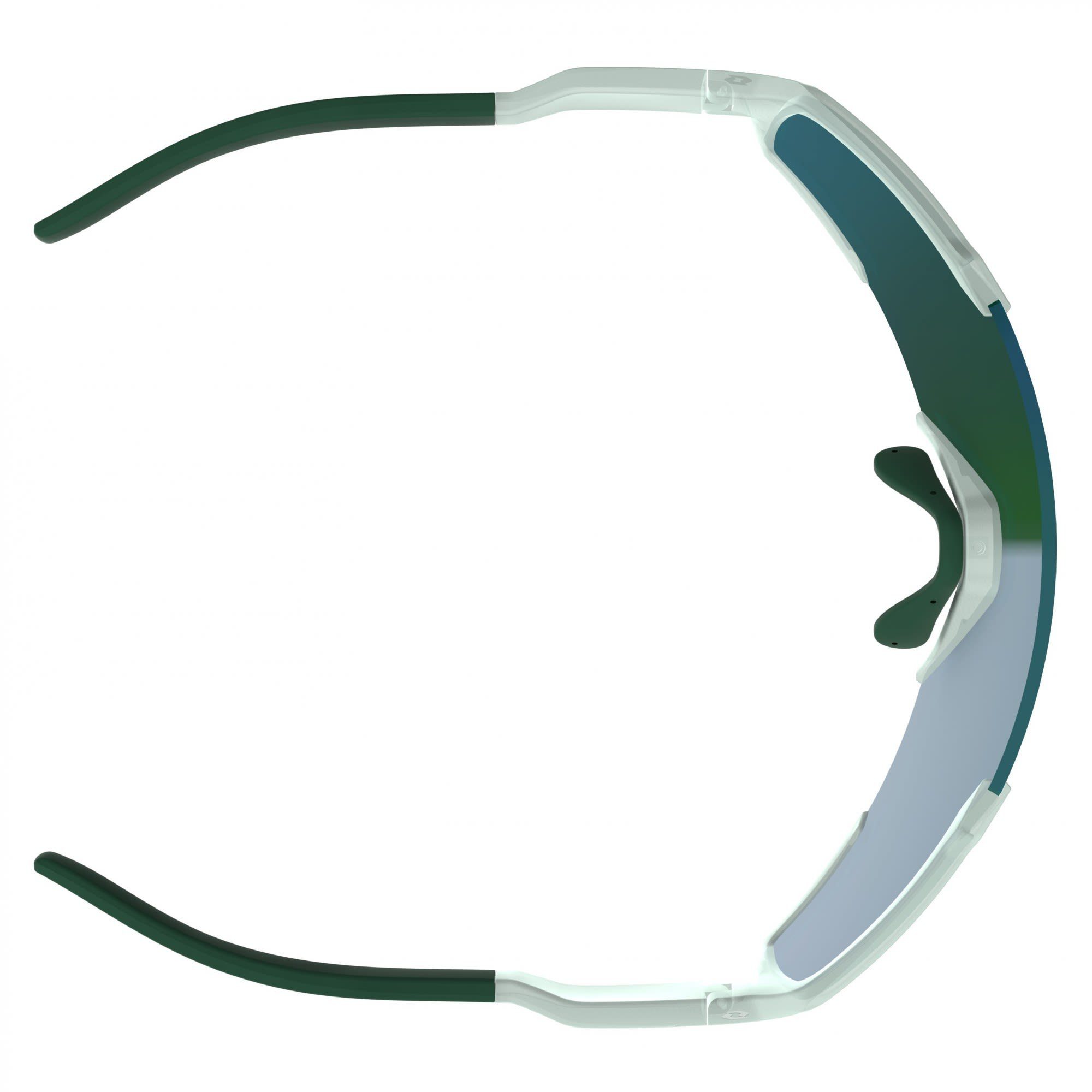 Fahrradbrille Mineral - Blue Green Sunglasses Scott Shield Accessoires Chrome Scott