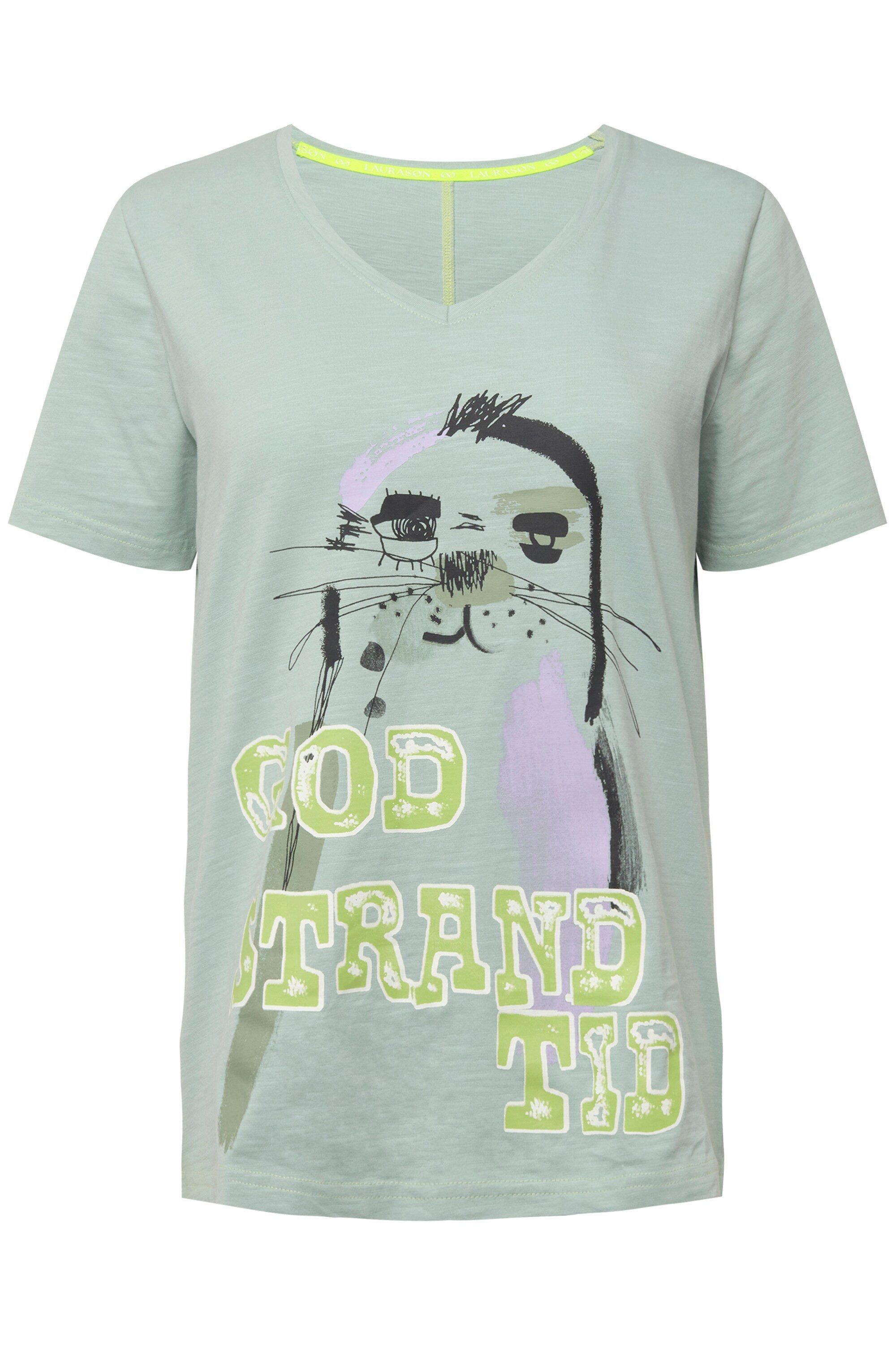 Laurasøn T-Shirt T-Shirt. Robbe V-Ausschnitt Halbarm günstig online kaufen