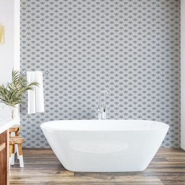 Abakuhaus Vinyltapete selbstklebendes Wohnzimmer Küchenakzent, Geometrisch Japanisches Fan-Muster