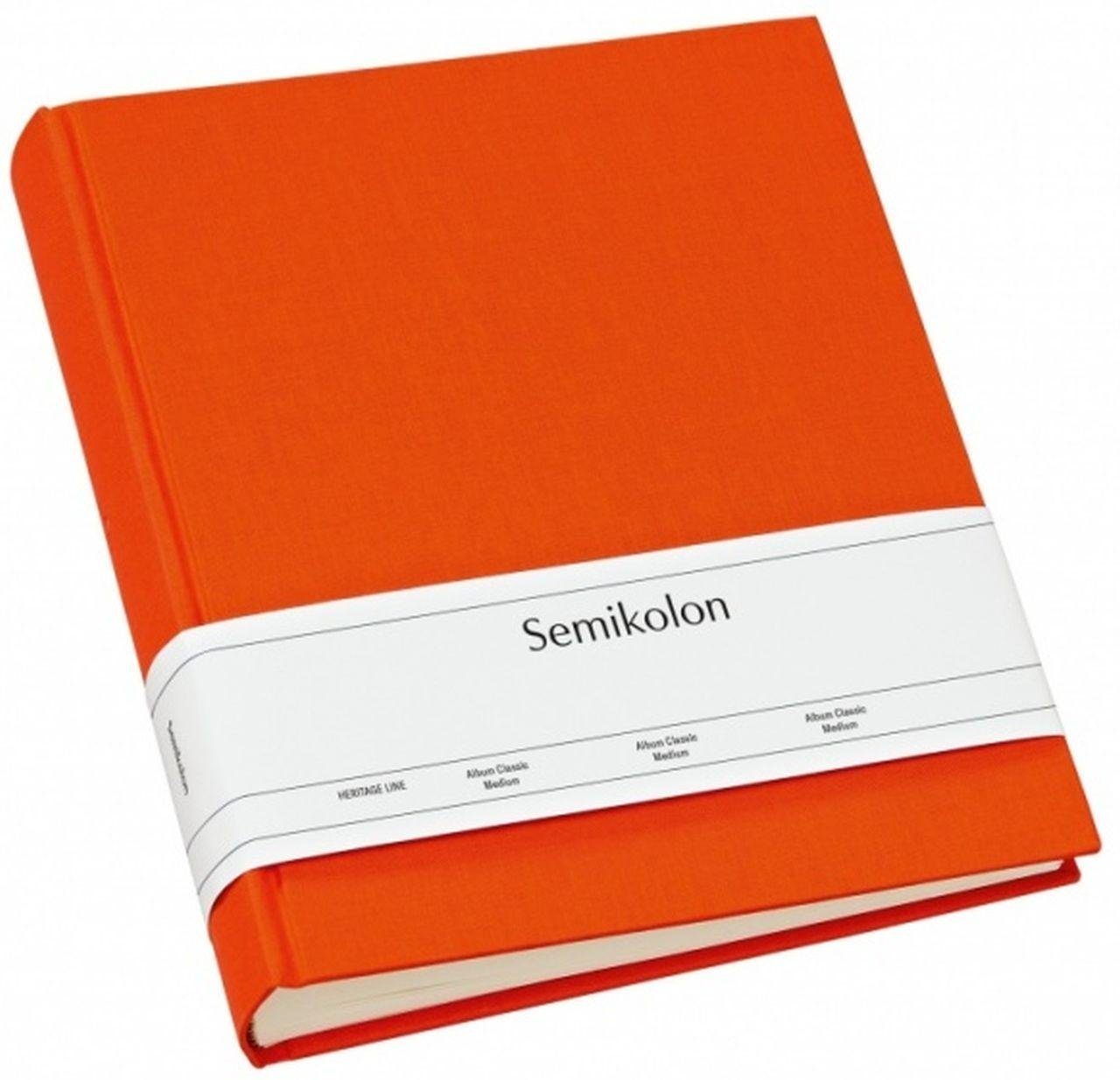 Semikolon Fotoalbum Album 351015 Classic Medium orange