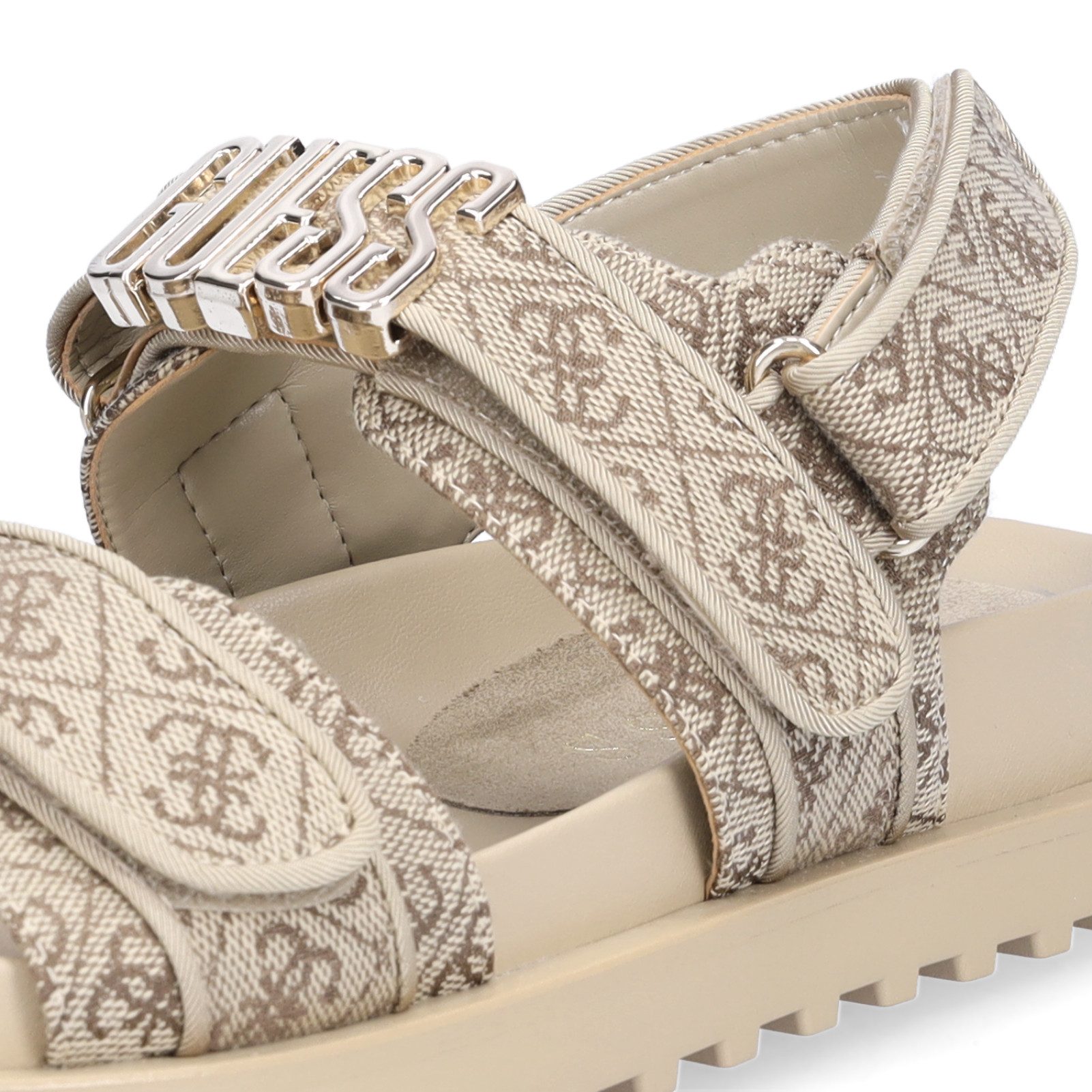 Guess Guess Damen Sandale Fabelis2 beige braun Sandale