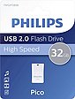 Philips »Philips USB-Stick Pico 32GB USB 2.0 Grau« USB-Stick, Bild 1
