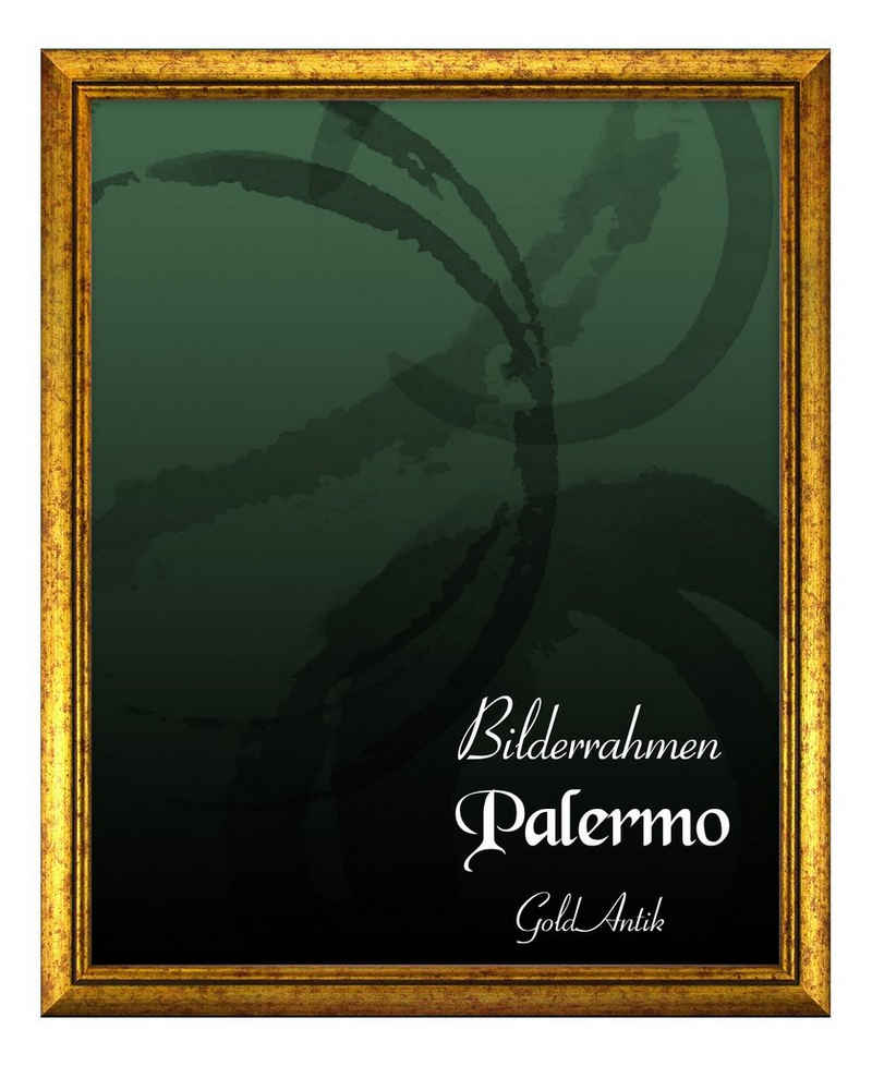 BIRAPA Einzelrahmen Bilderrahmen Palermo, (1 Stück), 20x25 cm, Gold, Holz