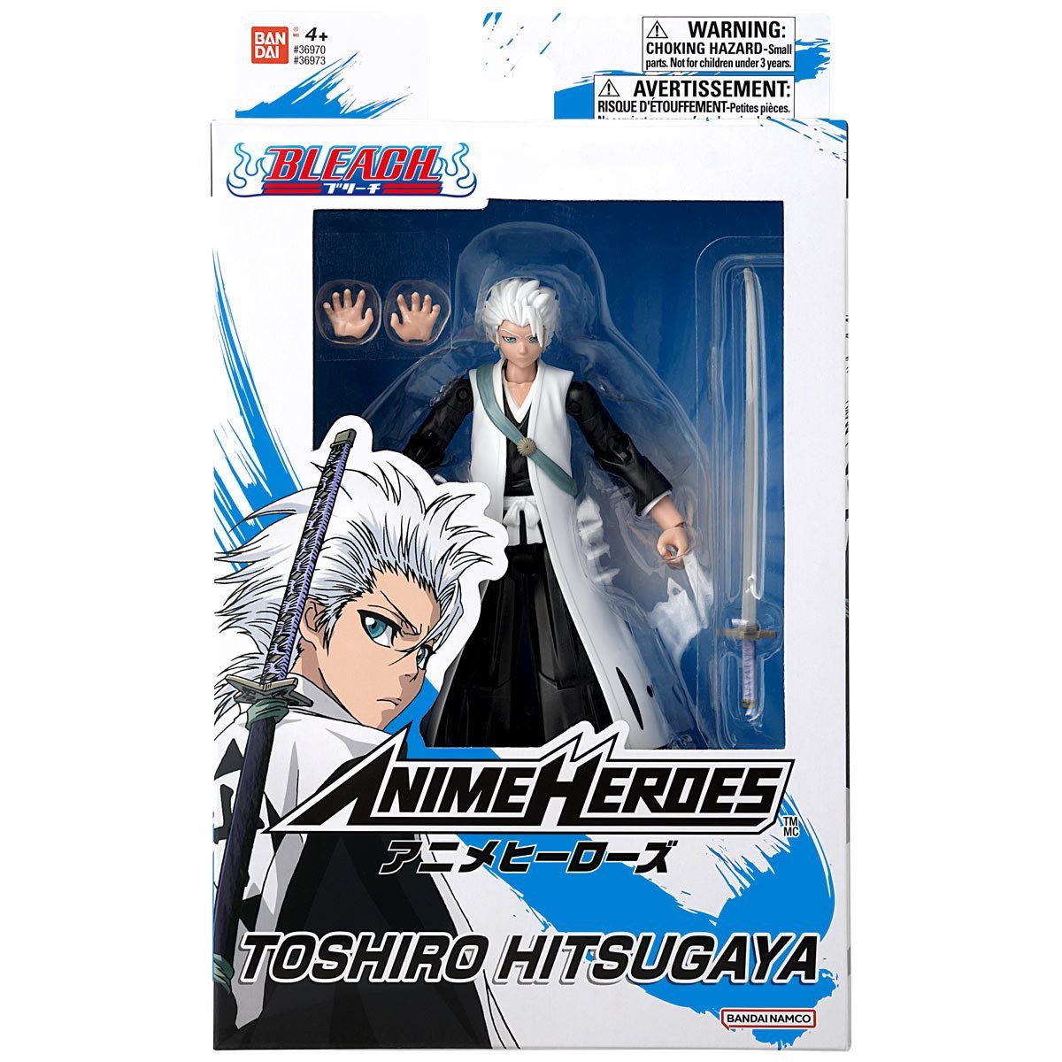 BANDAI NAMCO Actionfigur Anime Heroes Bleach Toshiro Hitsugaya Actionfigur