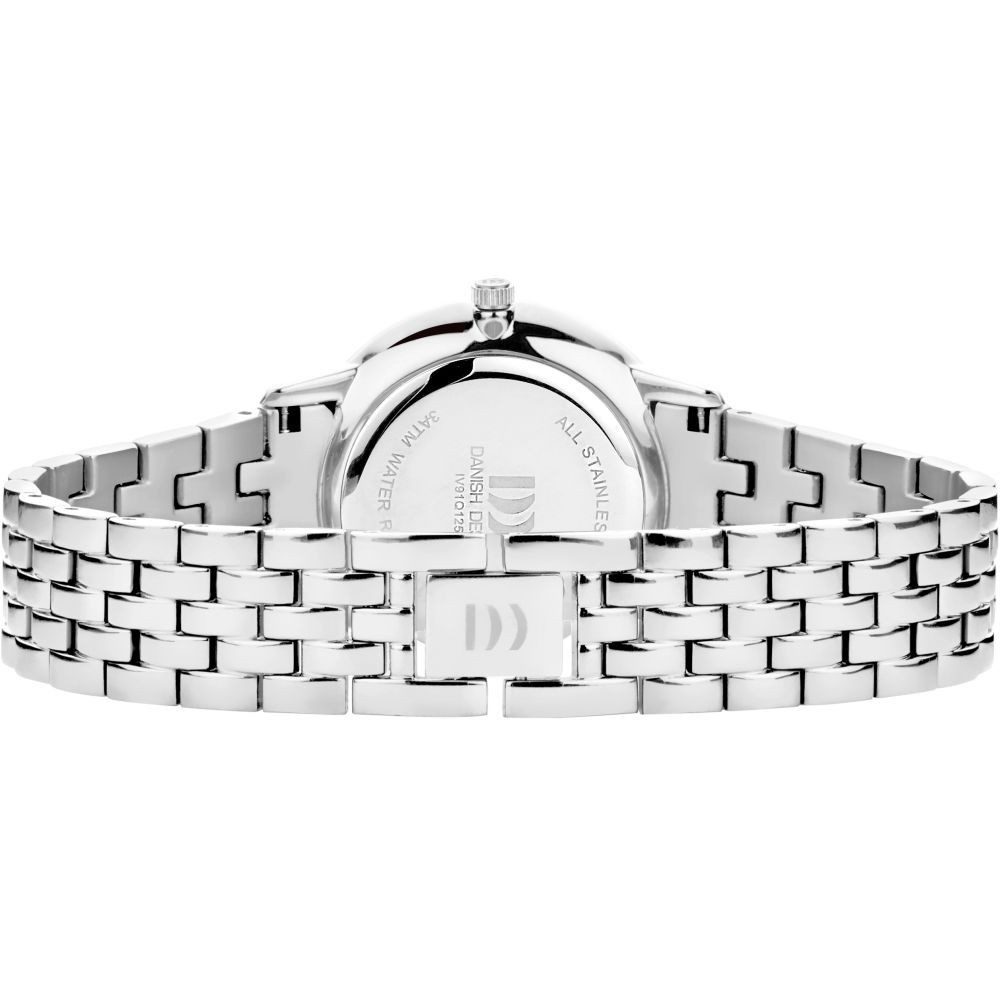 Danish Design Quarzuhr DANISH DESIGN Damen Armbanduhr AKILIA IV92Q1251 silberfarbend D. 32 mm