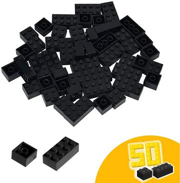 SIMBA Spielbausteine Konstruktionsspielzeug Bausteine Blox 40 Teile 8er schwarz 104118895