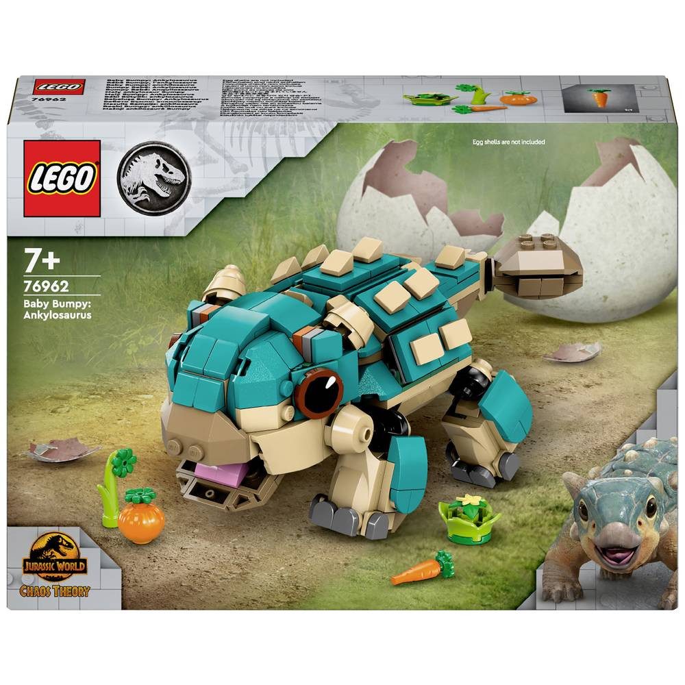 LEGO® JURASSIC WORLD™ Baby Bumpy: Ankylosaurus 76962 Konstruktionsspielsteine