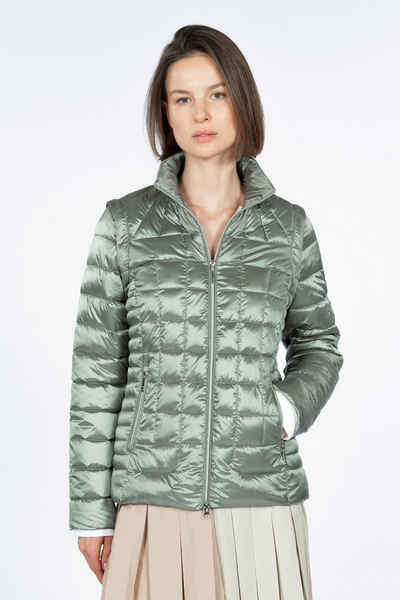 Green Goose Steppjacke Jacke Variostepp mit Ärmel abtrennbar "Bright recycled" (1-St)