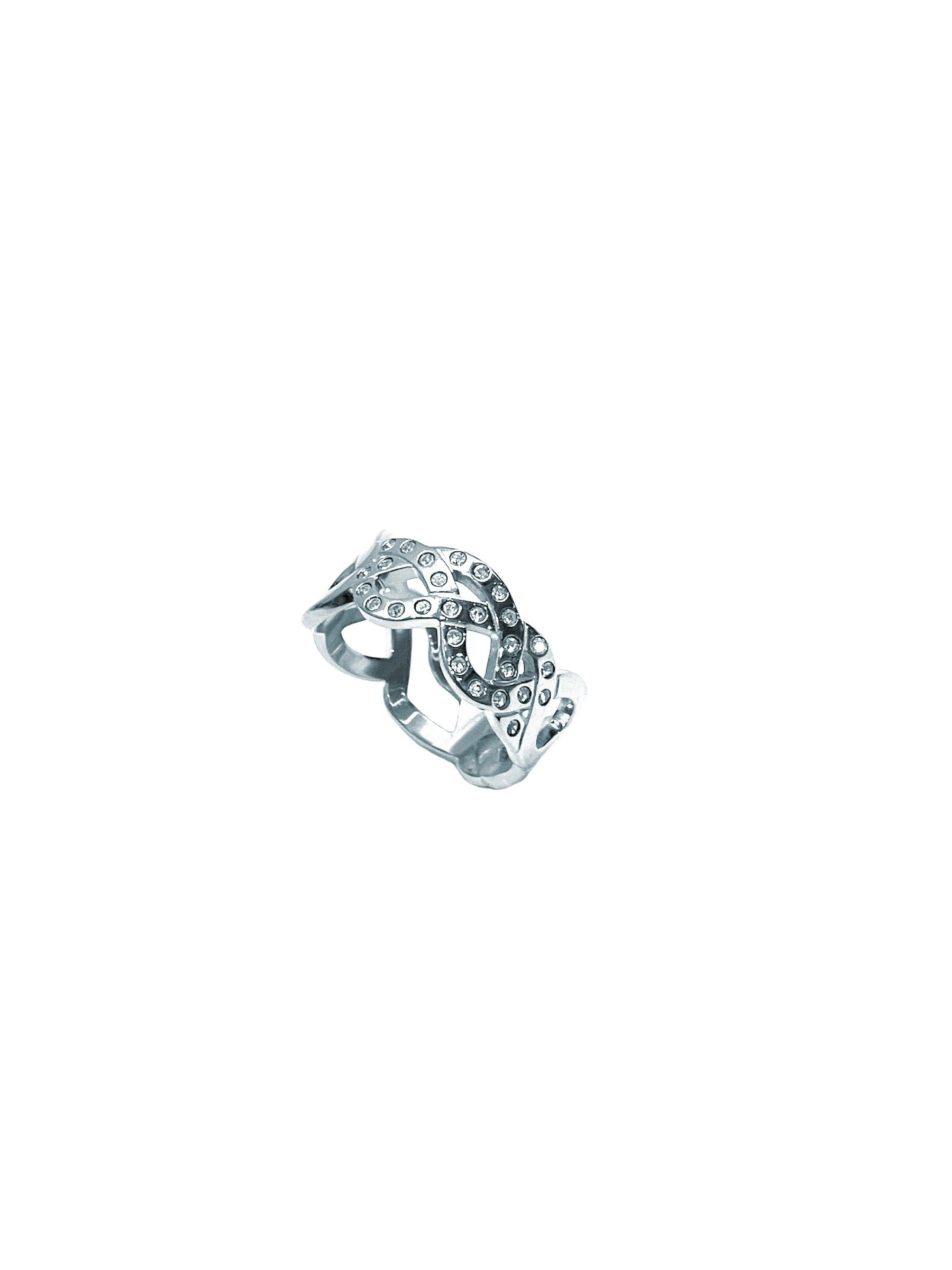 Swatch Bijoux Fingerring JRM065-7, Geschwungene Ringschiene die einer Krone ähnelt