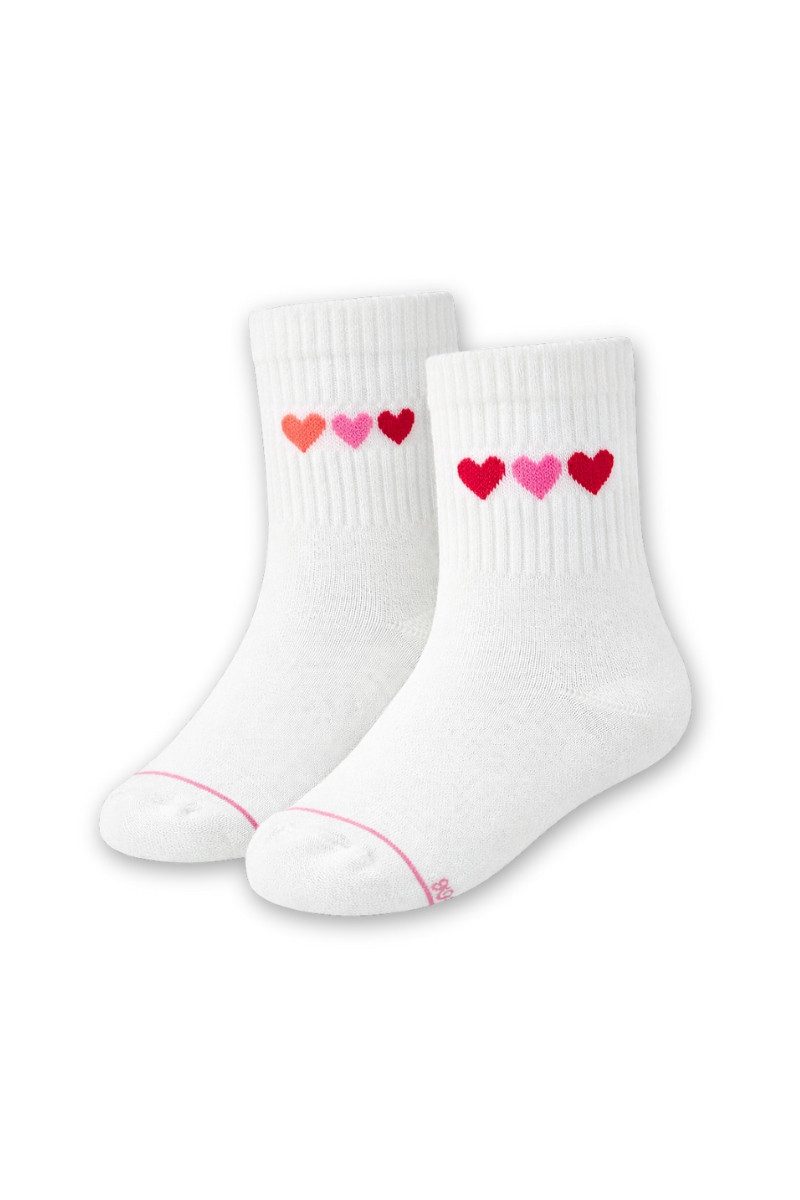 ooley GmbH Trachtensocken Kinder Socken - ICON LOVE - white