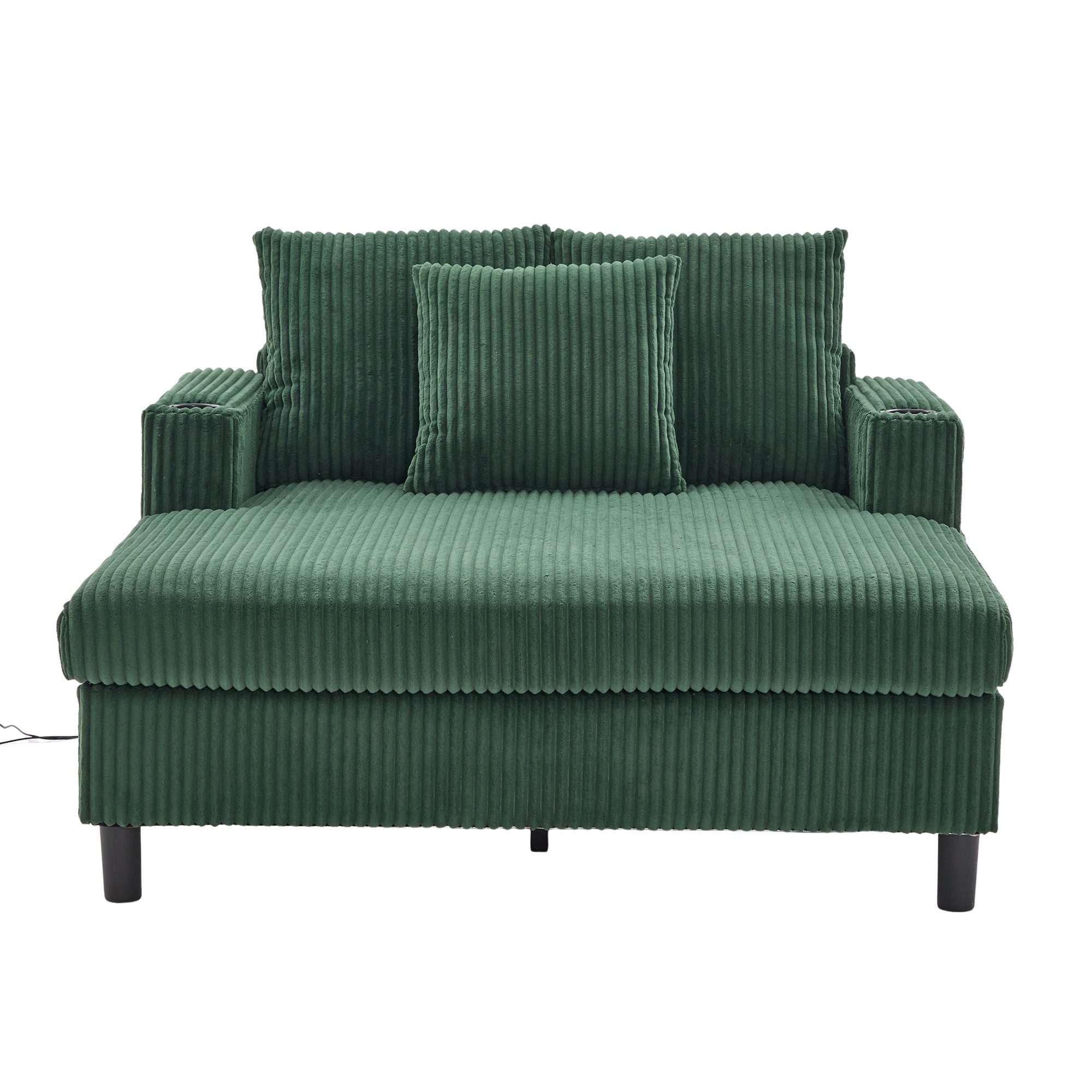 LVHOM Polsterliege XXL Relaxsessel mit LED-Licht & Ladestation - Haustierfr günstig online kaufen