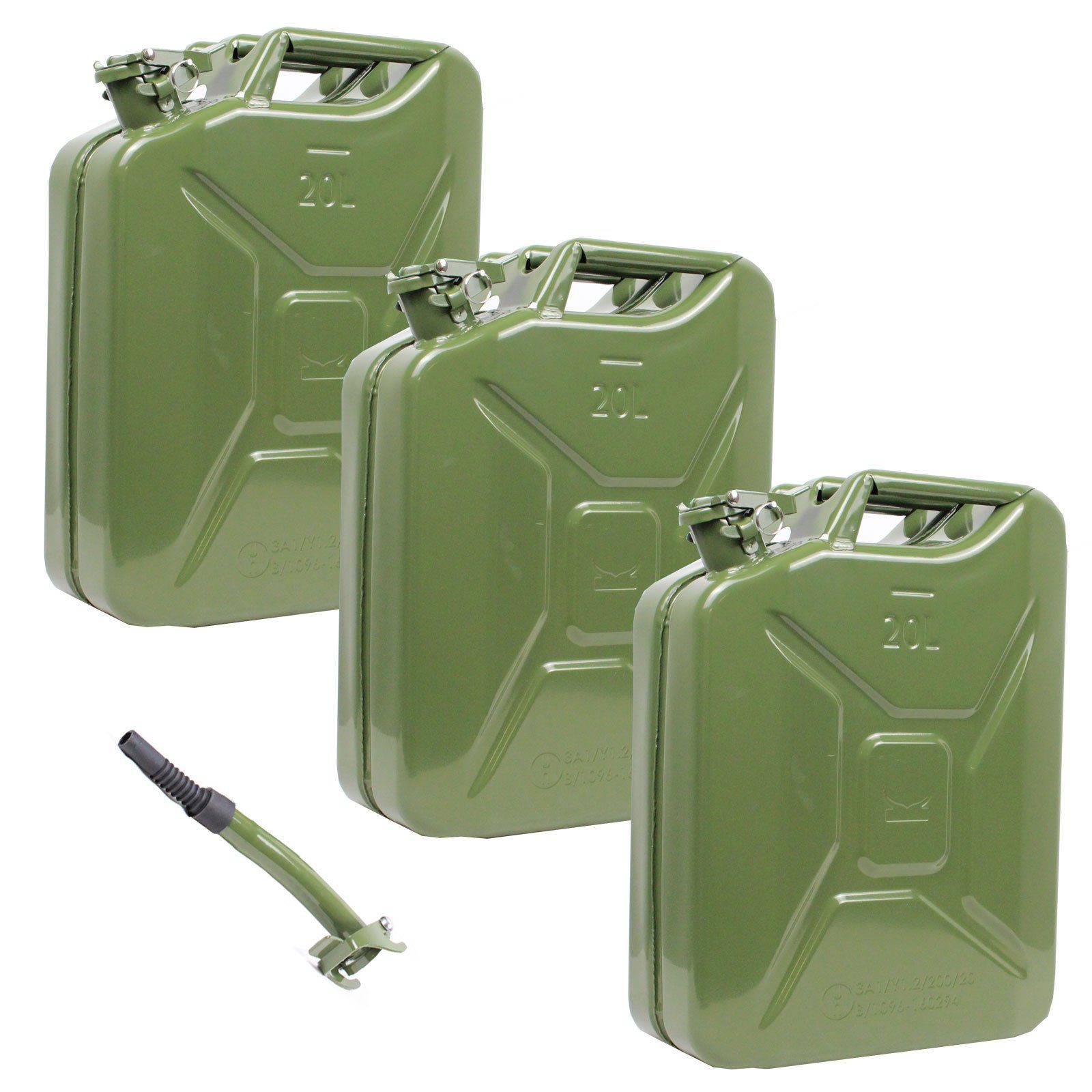 Benzinkanister Pressol Metall Army Green 10L kaufen