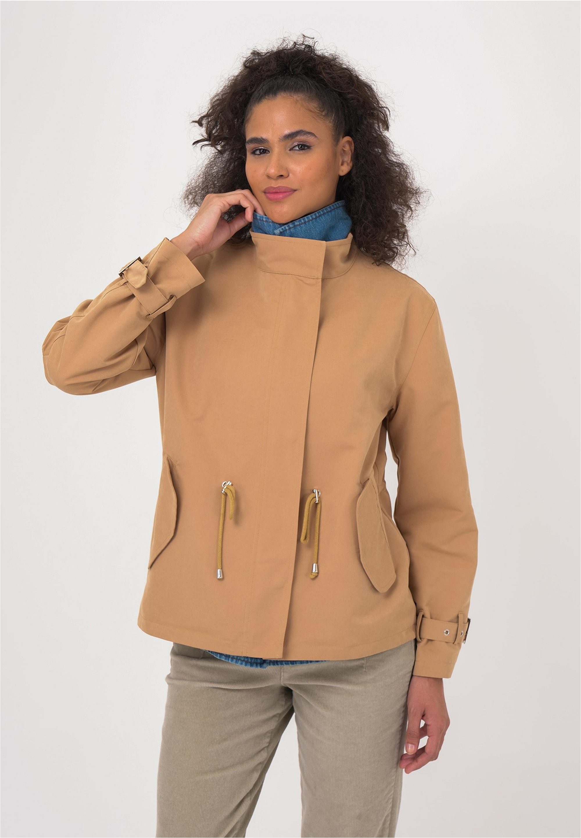 freshlions Trenchcoat Zelda (1-tlg) mit stilvollem Reverskragen